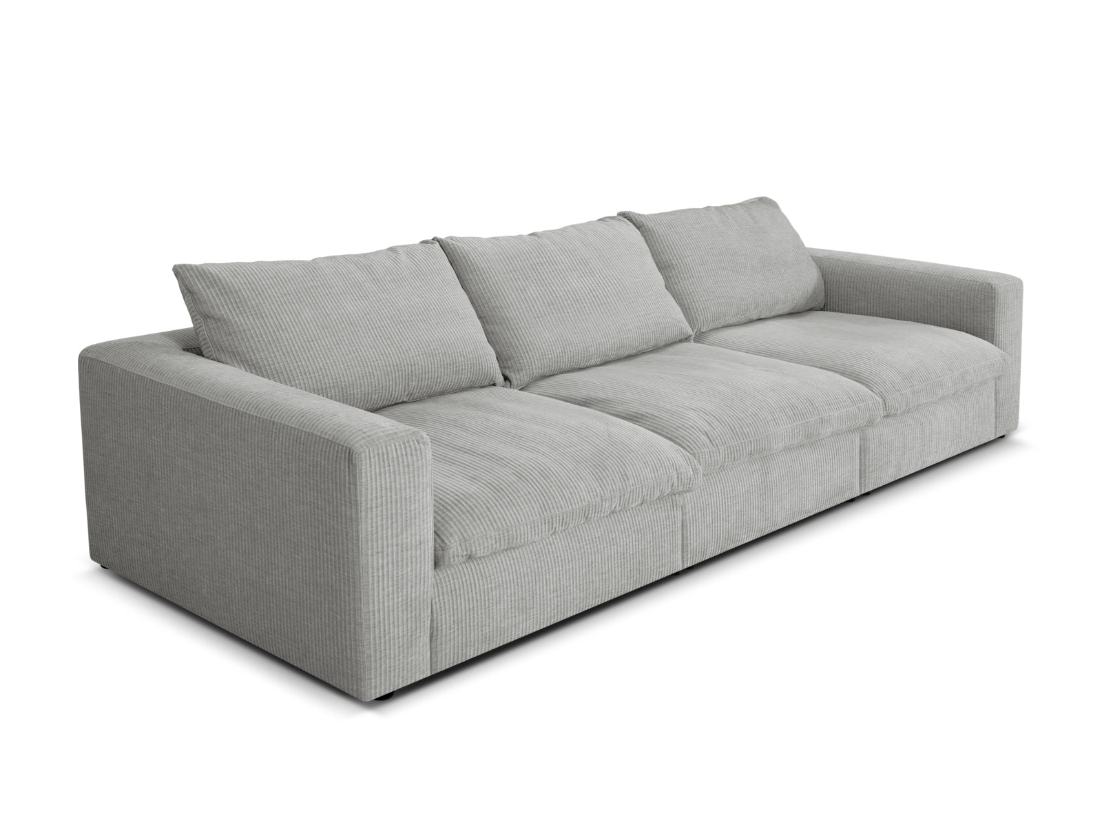 Lazy Modular Sofa 5 Sitzer in Light Grey präsentiert im Onlineshop von KAQTU Design AG. 5er Sofa ist von Micadoni
