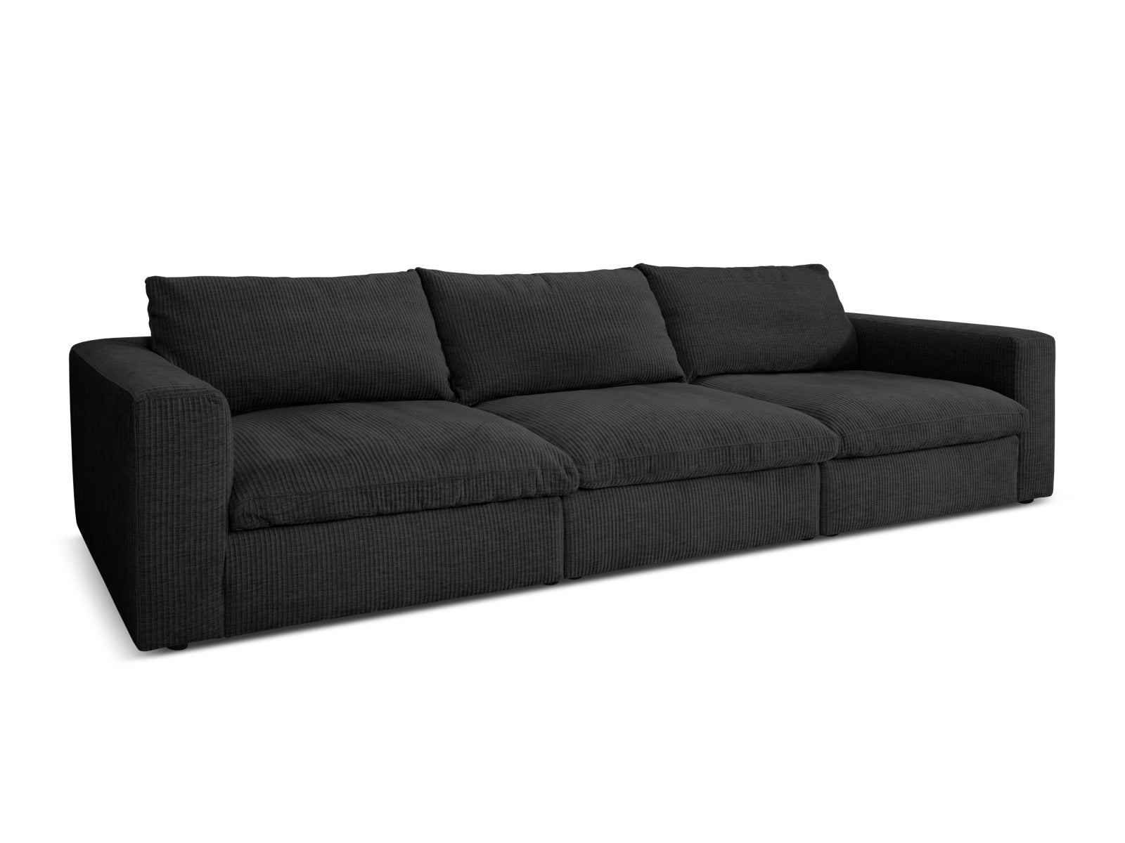 Lazy Modular Sofa 5 Sitzer in Graphite präsentiert im Onlineshop von KAQTU Design AG. 5er Sofa ist von Micadoni