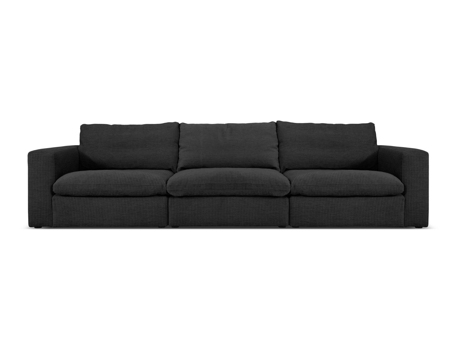 Lazy Modular Sofa 5 Sitzer in Graphite präsentiert im Onlineshop von KAQTU Design AG. 5er Sofa ist von Micadoni