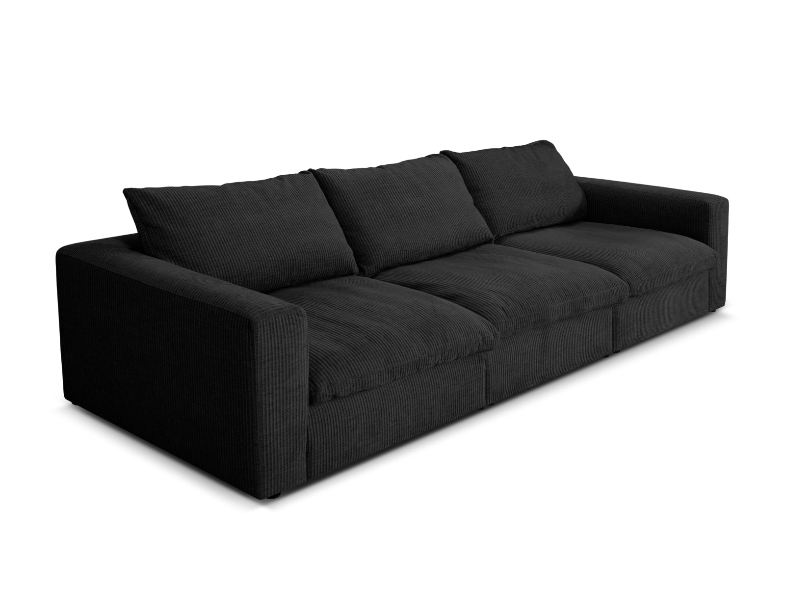 Lazy Modular Sofa 5 Sitzer in Graphite präsentiert im Onlineshop von KAQTU Design AG. 5er Sofa ist von Micadoni