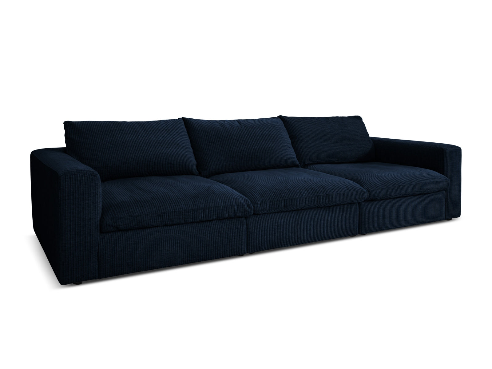 Lazy Modular Sofa 5 Sitzer in Royal Blue präsentiert im Onlineshop von KAQTU Design AG. 5er Sofa ist von Micadoni