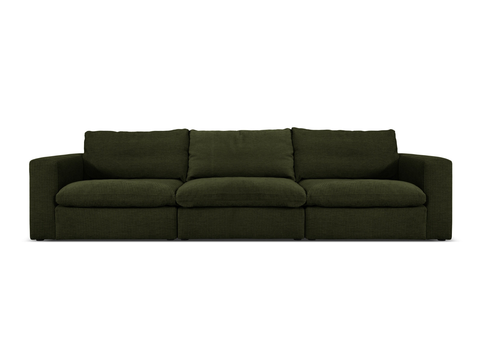 Lazy Modular Sofa 5 Sitzer in Dark Green präsentiert im Onlineshop von KAQTU Design AG. 5er Sofa ist von Micadoni