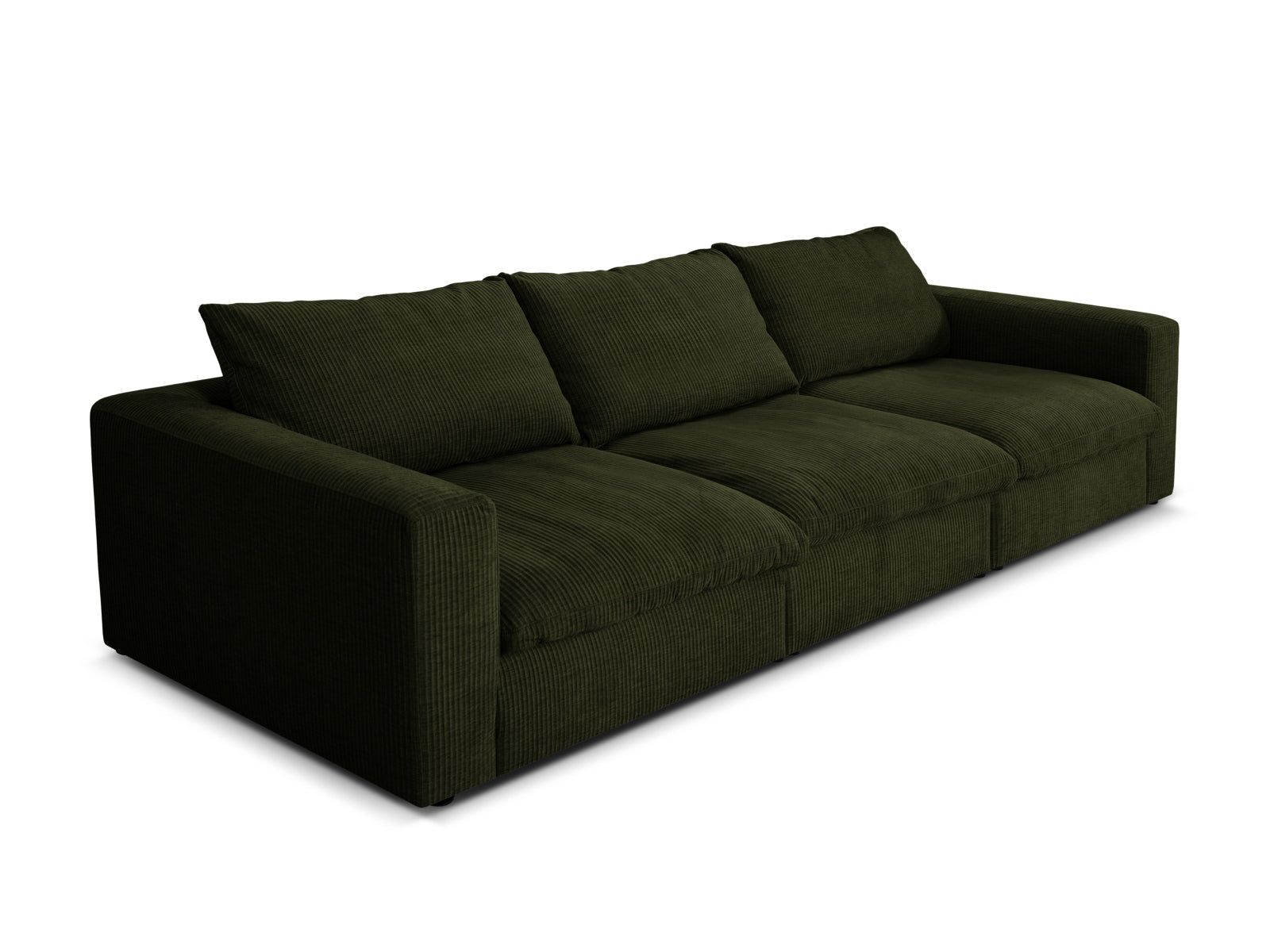Lazy Modular Sofa 5 Sitzer in Dark Green präsentiert im Onlineshop von KAQTU Design AG. 5er Sofa ist von Micadoni