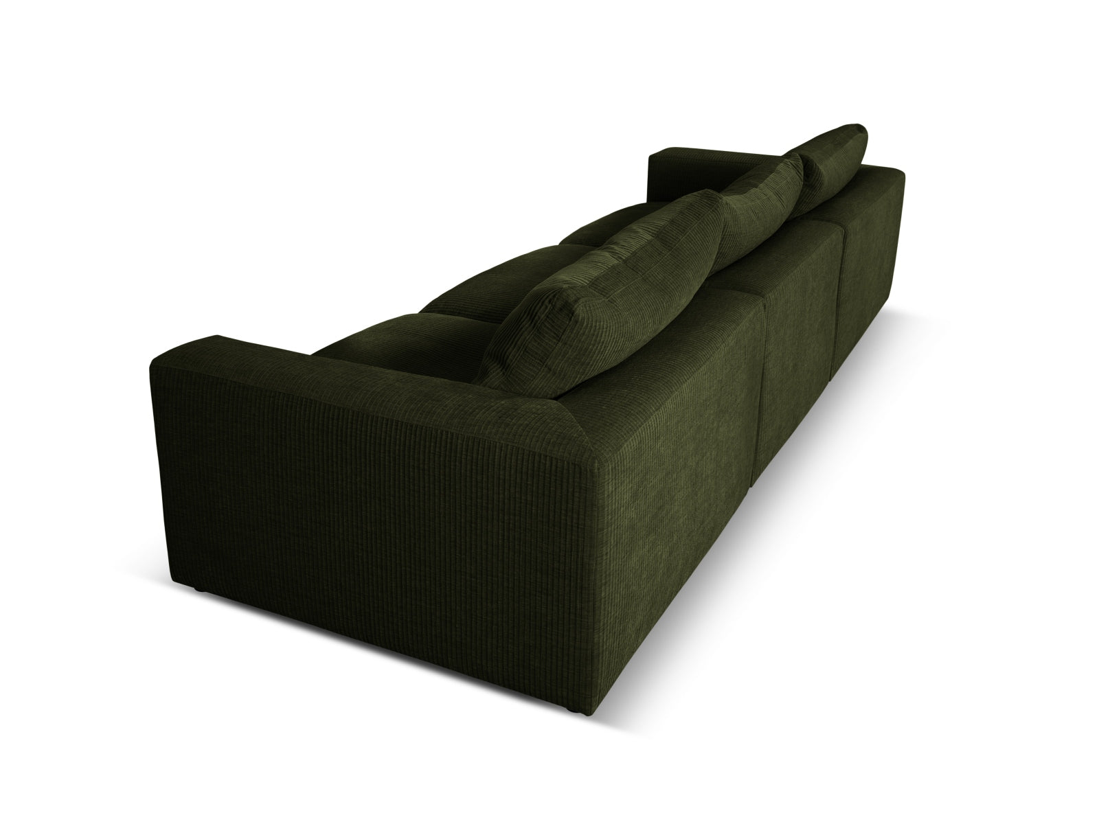 Lazy Modular Sofa 5 Sitzer in Dark Green präsentiert im Onlineshop von KAQTU Design AG. 5er Sofa ist von Micadoni