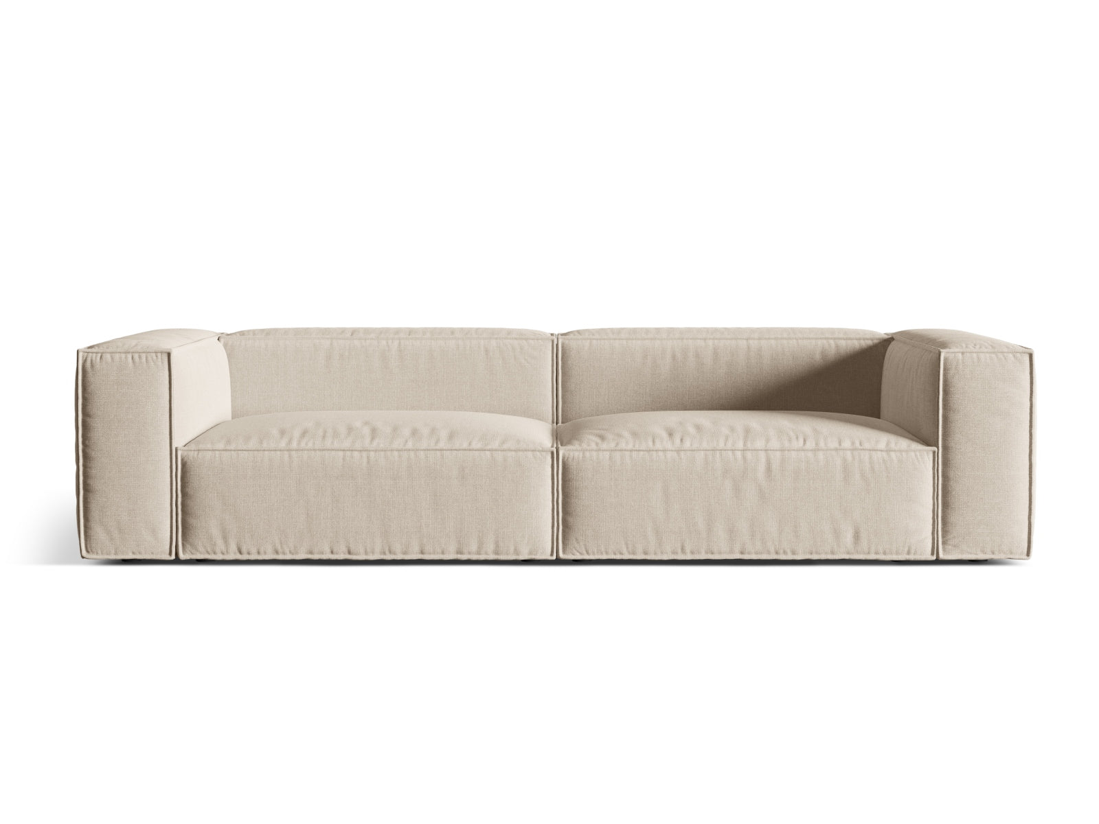 Nuria Sofa 5 Sitzer in Beige präsentiert im Onlineshop von KAQTU Design AG. Sofa ist von Micadoni