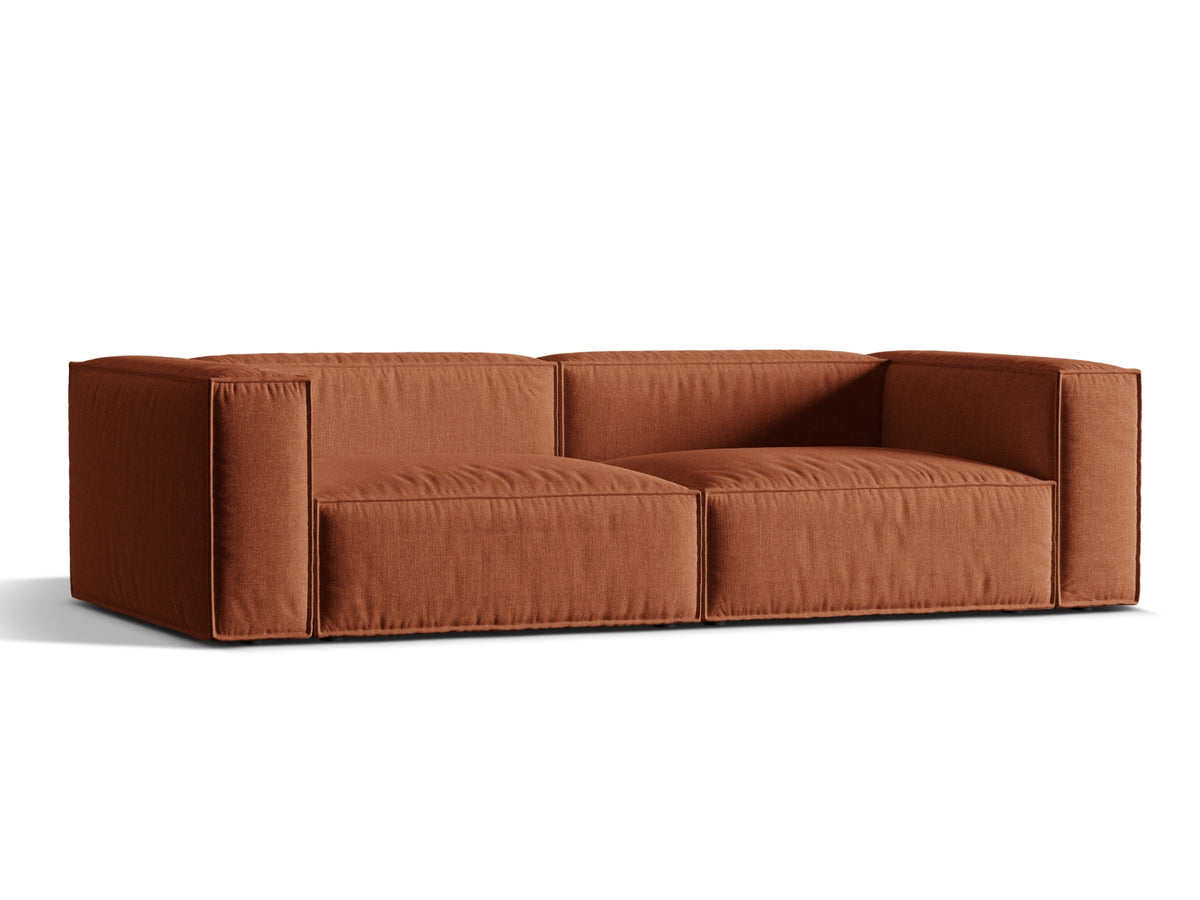 5-Sitzer Sofa Nuria in Brick-Liberty präsentiert im Onlineshop von KAQTU Design AG. 5er Sofa ist von Micadoni