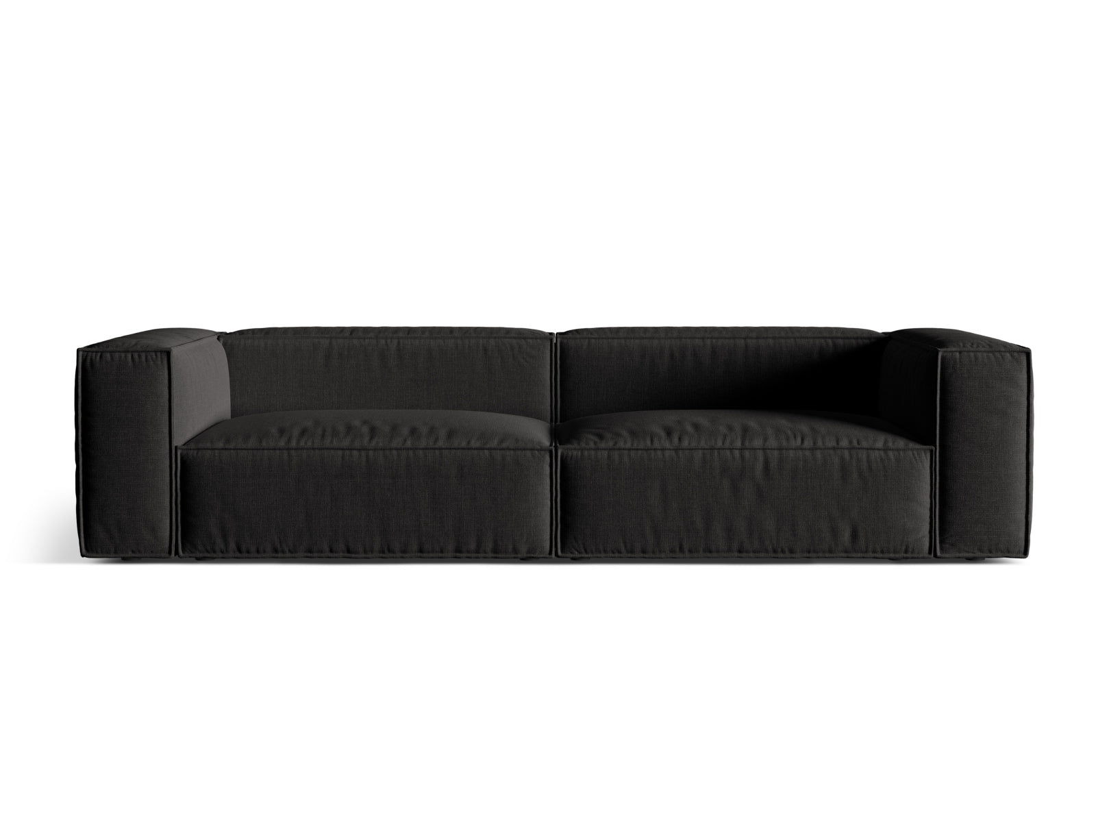 Nuria Sofa 5 Sitzer in Black präsentiert im Onlineshop von KAQTU Design AG. Sofa ist von Micadoni