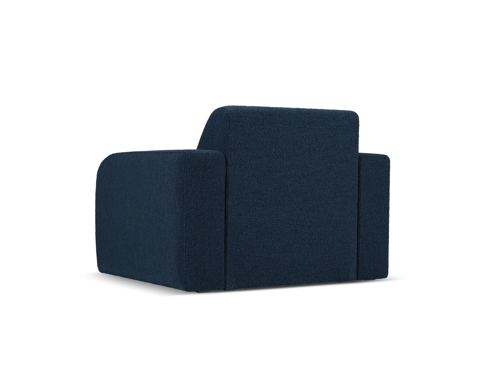 Molino Boucle Sessel 1 Sitz in Dark Blue präsentiert im Onlineshop von KAQTU Design AG. Sessel ist von Micadoni