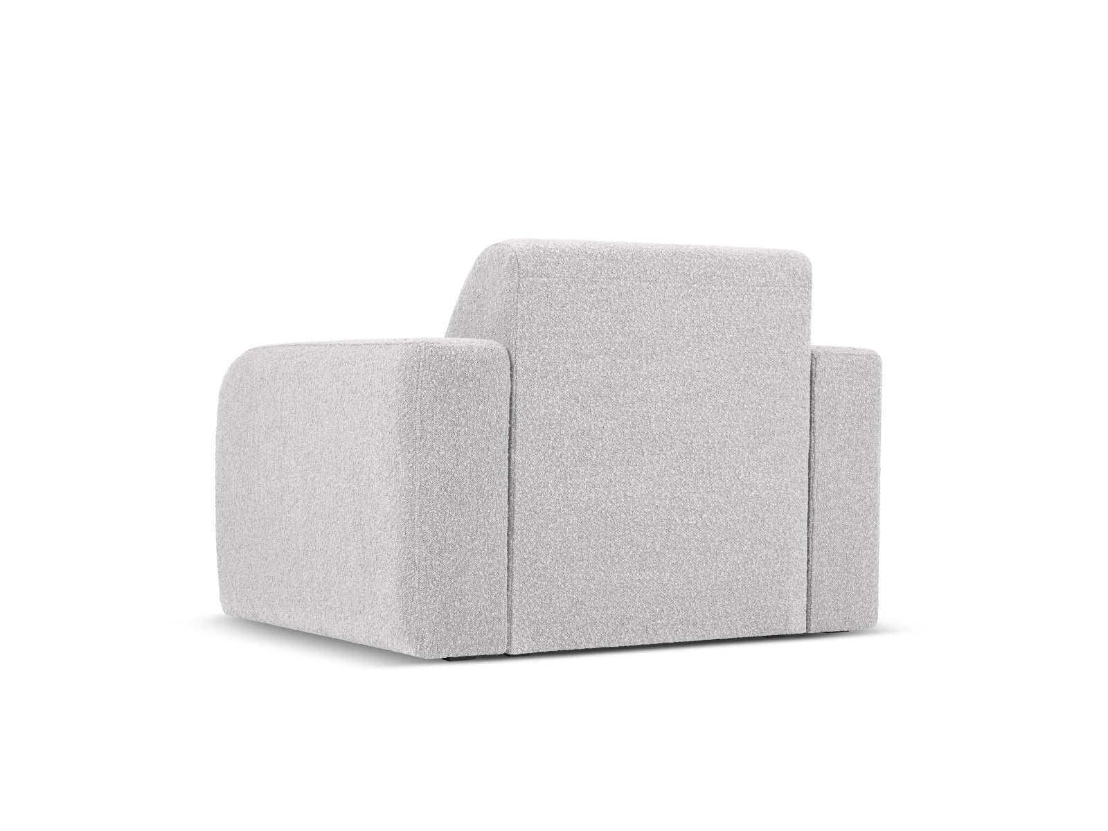 Molino Boucle Sessel 1 Sitz in Light Grey präsentiert im Onlineshop von KAQTU Design AG. Sessel ist von Micadoni