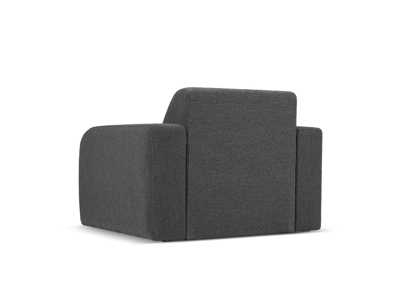 Molino Boucle Sessel 1 Sitz in Dark Grey präsentiert im Onlineshop von KAQTU Design AG. Sessel ist von Micadoni