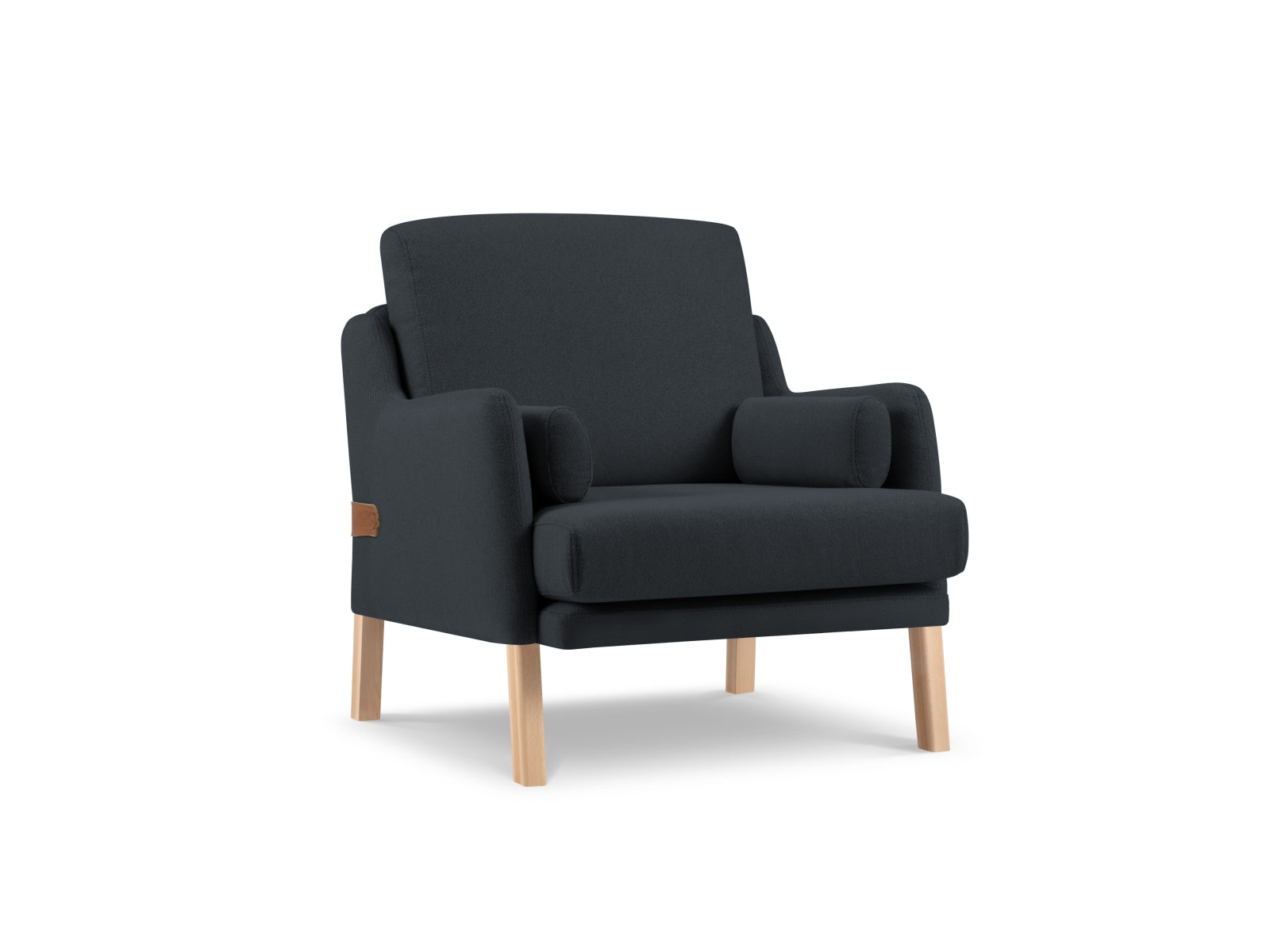 Salto Sessel 1 Sitzer in Black präsentiert im Onlineshop von KAQTU Design AG. Sessel ist von Micadoni