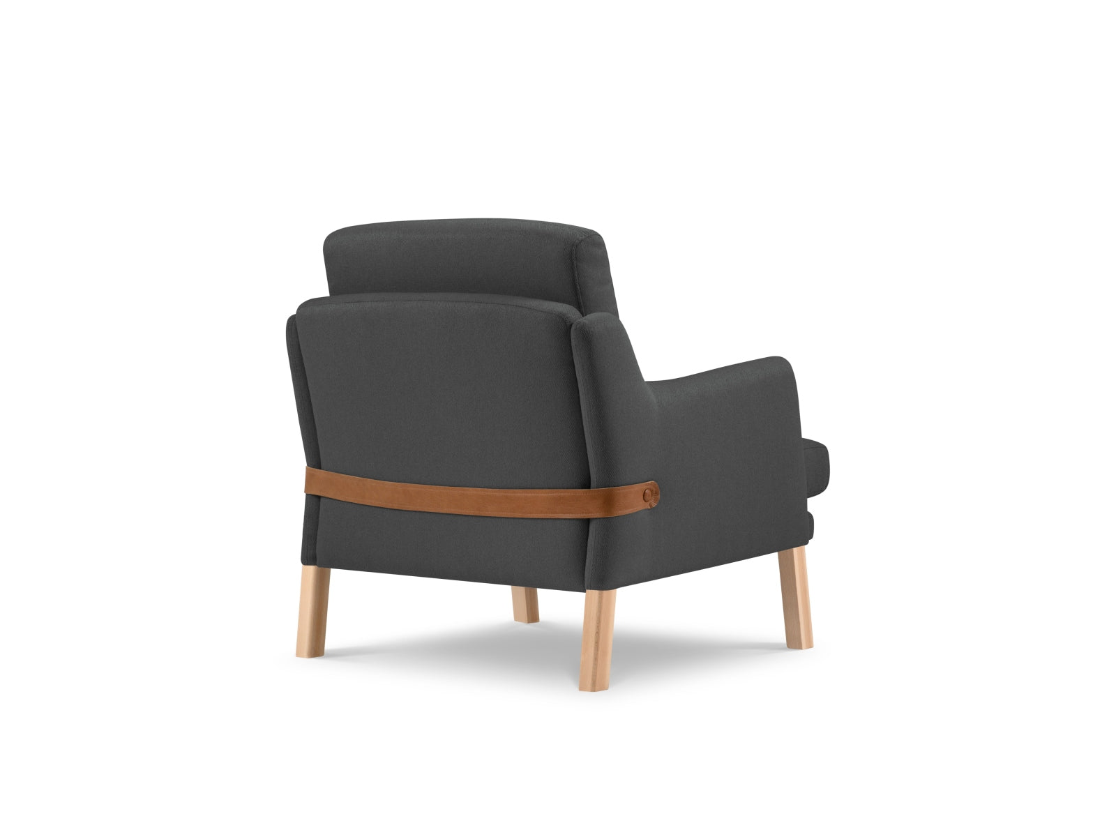 Salto Sessel 1 Sitzer in Dark Grey präsentiert im Onlineshop von KAQTU Design AG. Sessel ist von Micadoni