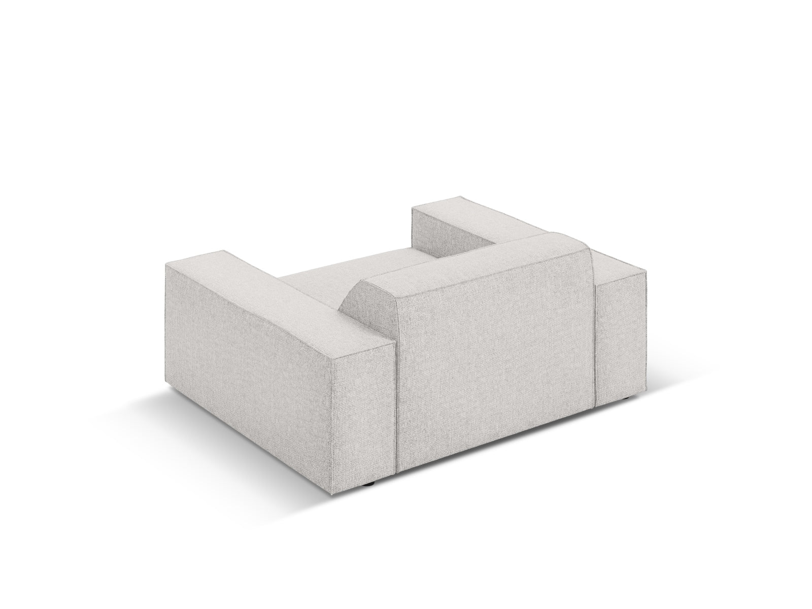 Jodie Sessel 1 Sitz in Light Grey präsentiert im Onlineshop von KAQTU Design AG. Sessel ist von Micadoni