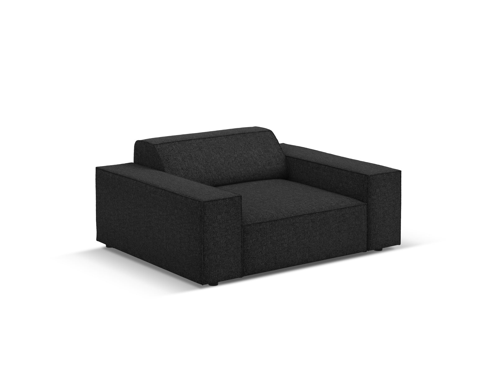 Jodie Sessel 1 Sitz in Black präsentiert im Onlineshop von KAQTU Design AG. Sessel ist von Micadoni