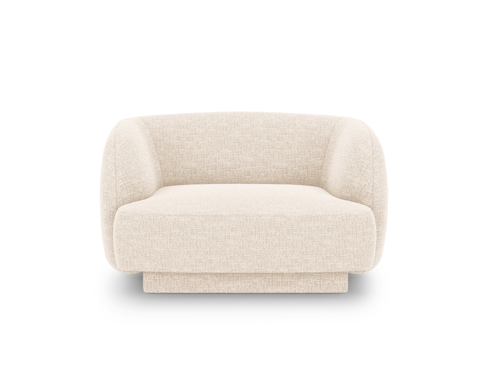 Miley Sessel 1 Sitz in Light Beige präsentiert im Onlineshop von KAQTU Design AG. Sessel ist von Micadoni