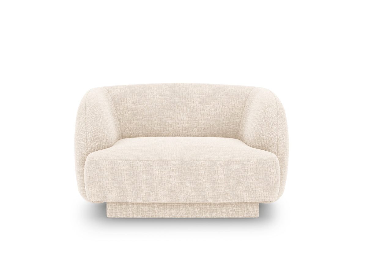 Miley Sessel 1 Sitz in Light Beige-Haga präsentiert im Onlineshop von KAQTU Design AG. Sessel ist von Micadoni