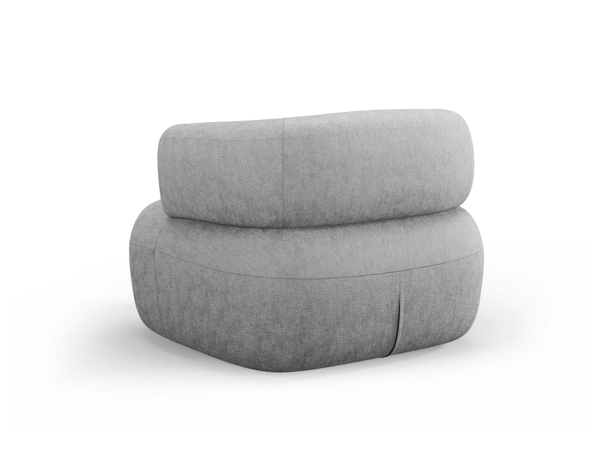 Jenny Sessel 1 Sitz in Silver-Perfect Harmony präsentiert im Onlineshop von KAQTU Design AG. Sessel ist von Micadoni