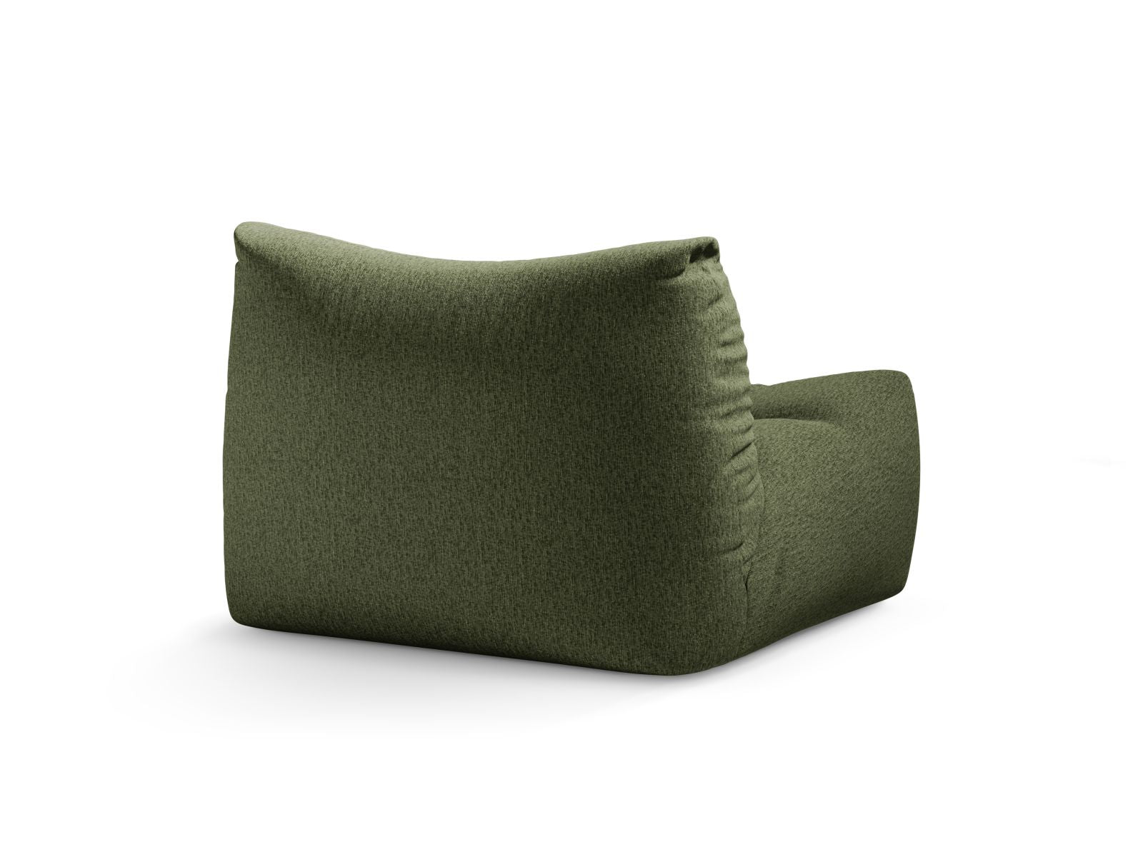 Eleganter 1-Sitzer Sessel Tove in trendigem Grünton, ideal für gemütliche Wohnräume, von Micadoni, erhältlich bei KAQTU Design AG.