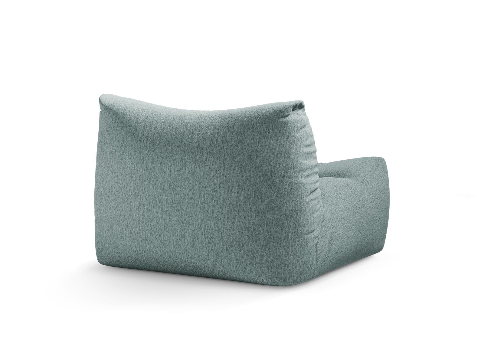Eleganter 1-Sitzer Sessel Tove in sanftem Hellblau, ideal für entspannte Stunden und geschmackvolle Wohnräume.