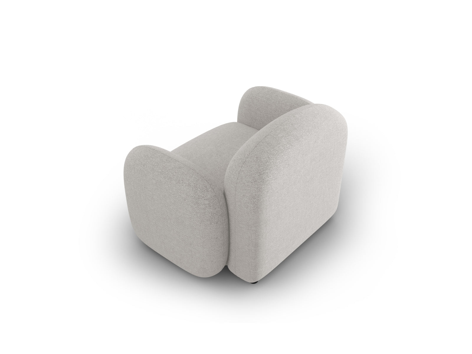Blair Sessel 1 Sitzer in Silver Melange präsentiert im Onlineshop von KAQTU Design AG. Sessel ist von Micadoni