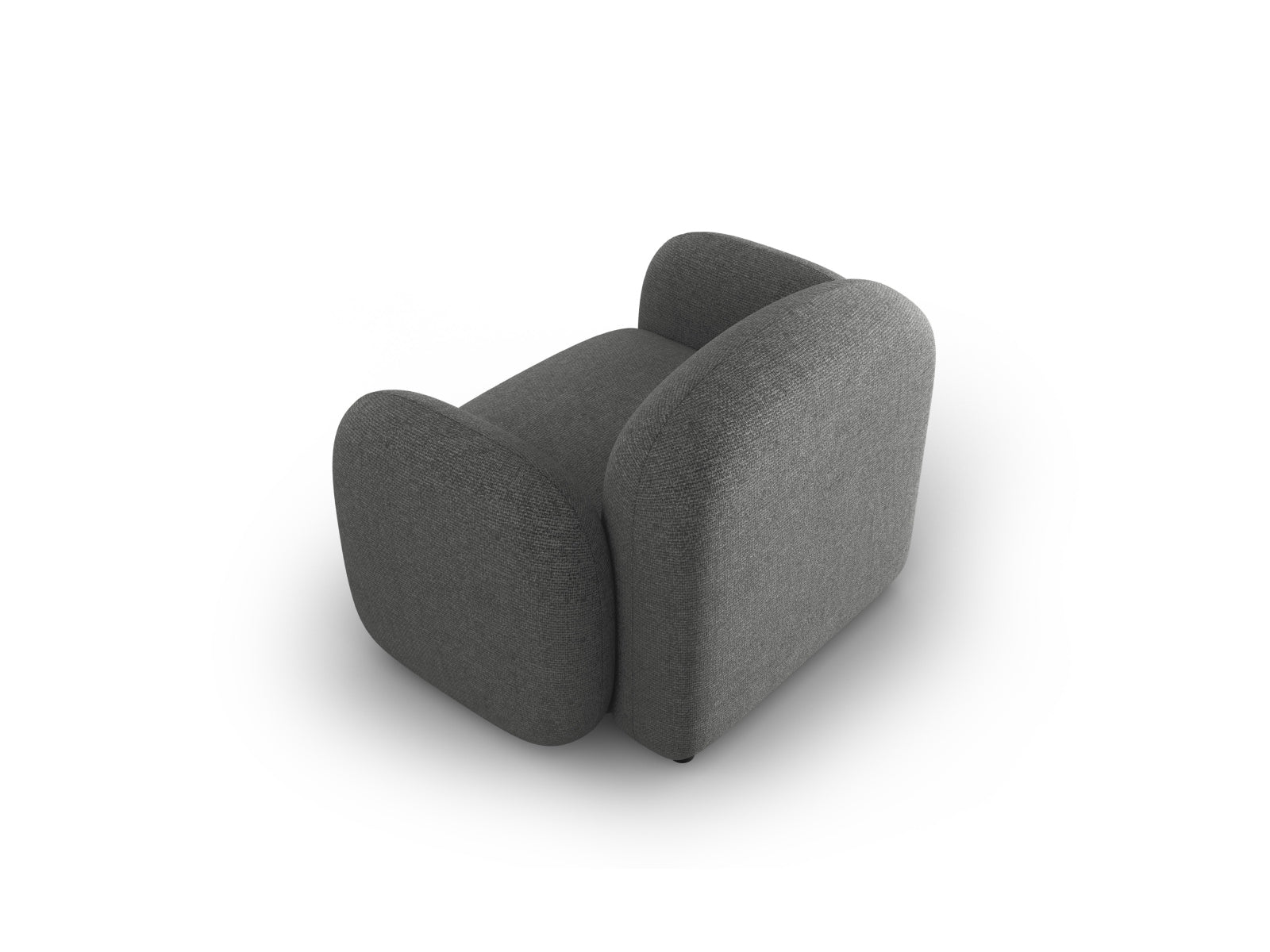 Blair Sessel 1 Sitzer in Dark Grey Melange präsentiert im Onlineshop von KAQTU Design AG. Sessel ist von Micadoni