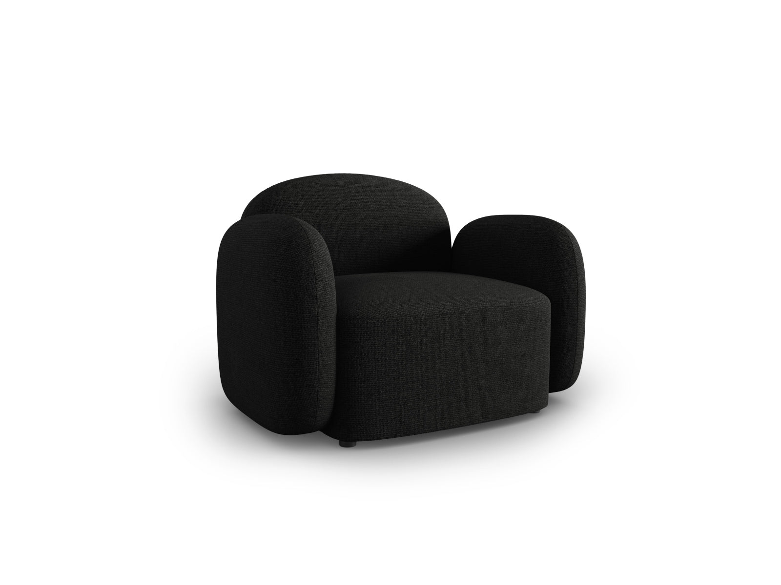 Blair Sessel 1 Sitzer in Black Melange präsentiert im Onlineshop von KAQTU Design AG. Sessel ist von Micadoni