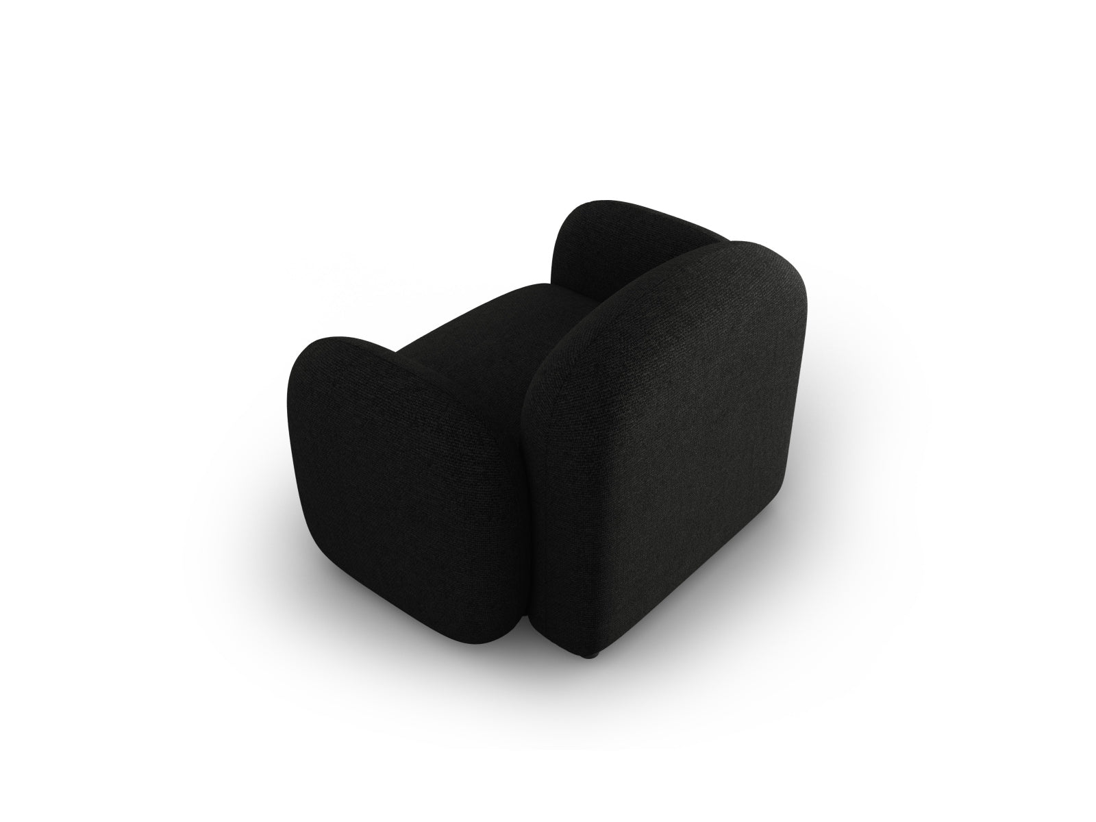 Blair Sessel 1 Sitzer in Black Melange präsentiert im Onlineshop von KAQTU Design AG. Sessel ist von Micadoni