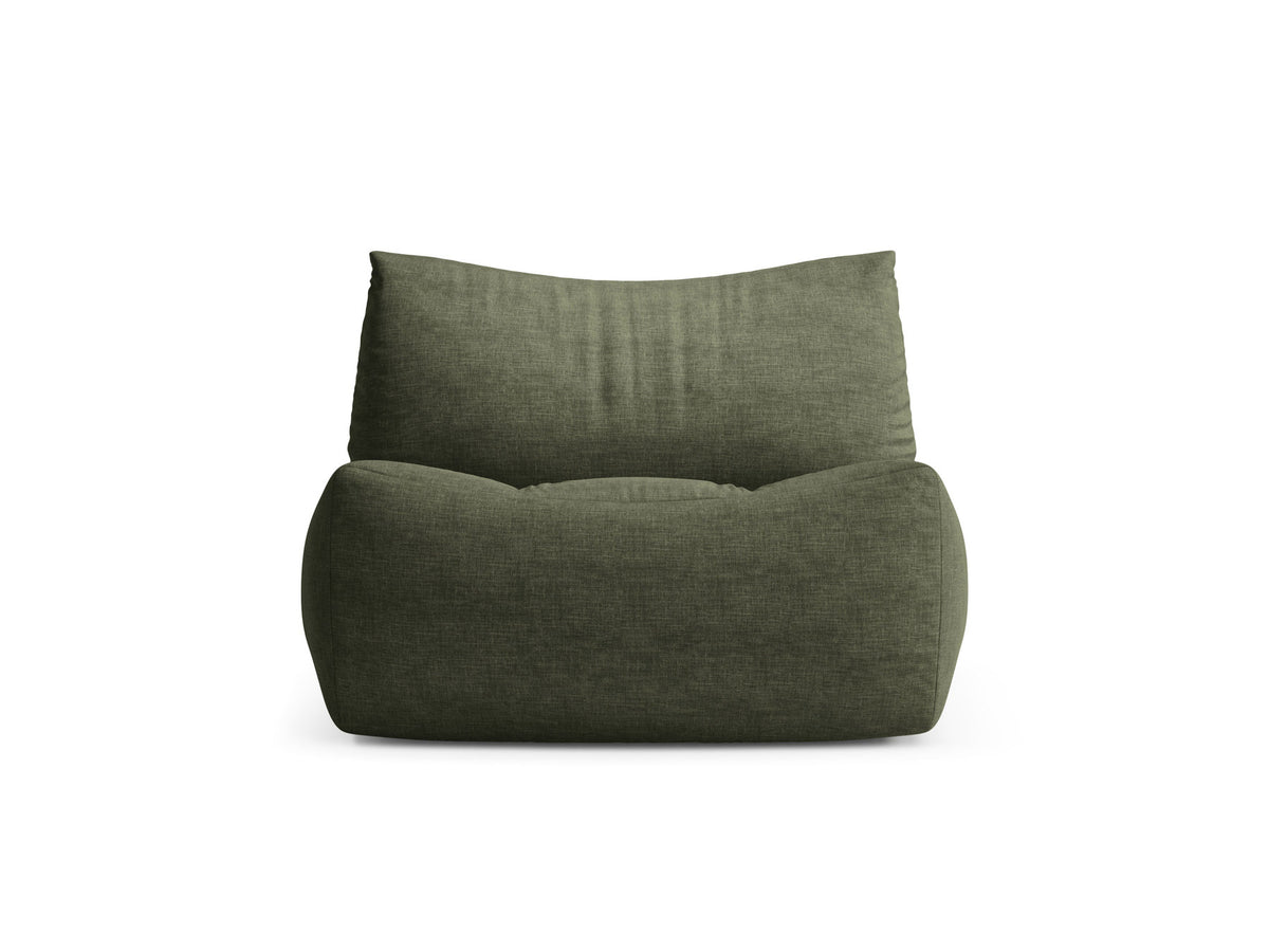 1-Sitzer Sessel Tove in Green-Boston präsentiert im Onlineshop von KAQTU Design AG. Sessel ist von Micadoni