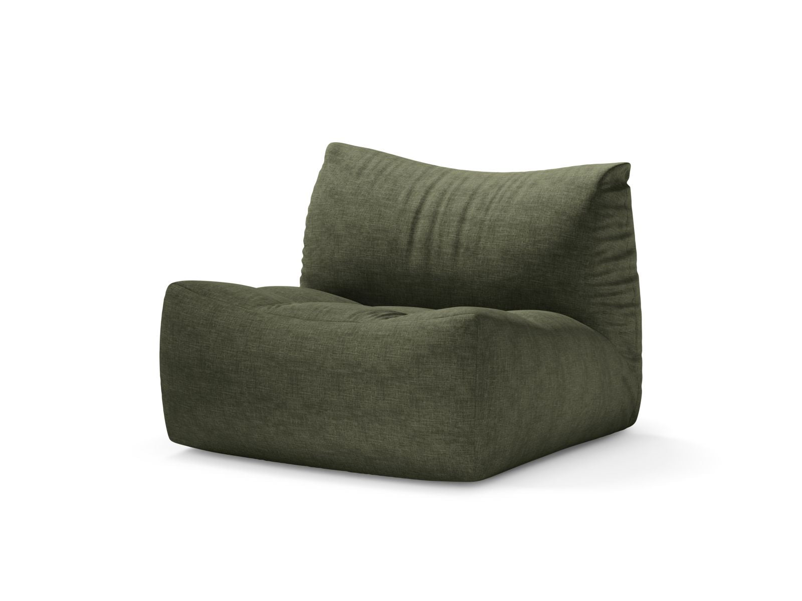 Eleganter 1-Sitzer Sessel Tove in stilvollem Grün, ideal für moderne Wohnräume, von Micadoni, präsentiert von KAQTU Design AG.