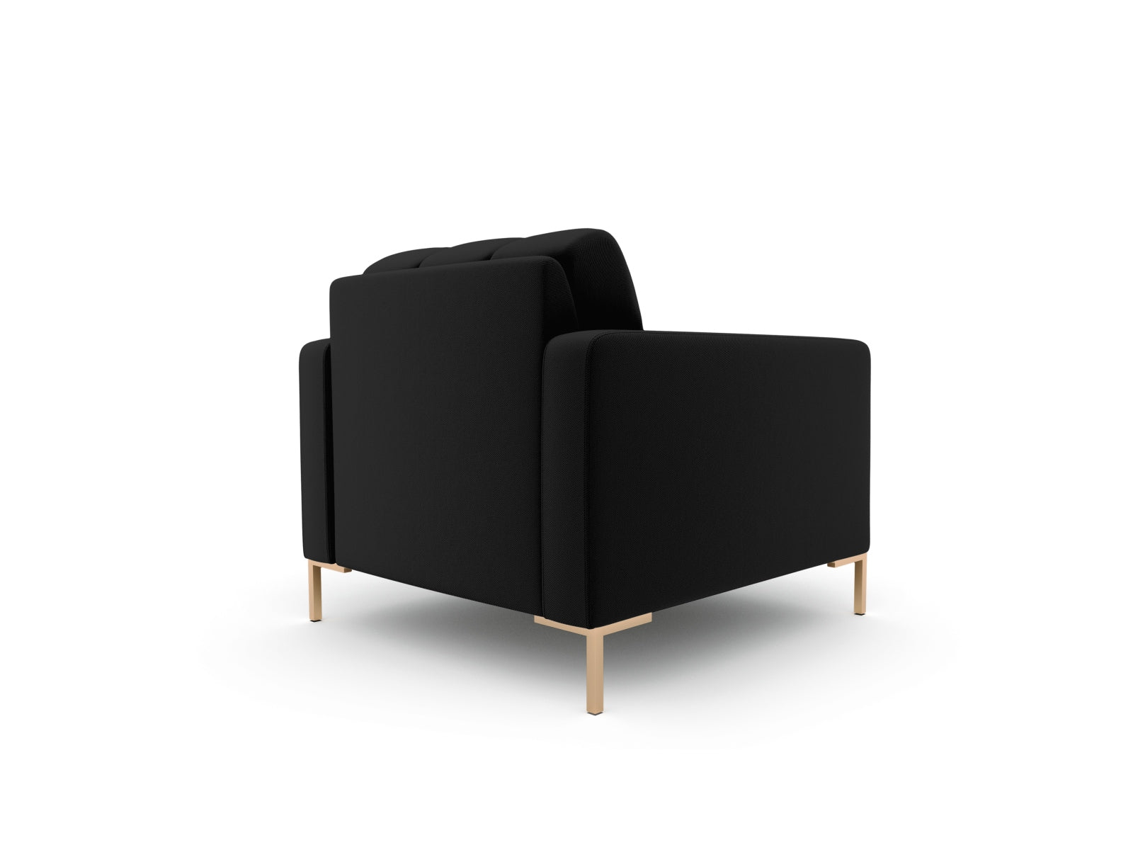 Mamaia Sessel 1 Sitz in Black/Gold präsentiert im Onlineshop von KAQTU Design AG. Sessel ist von Micadoni