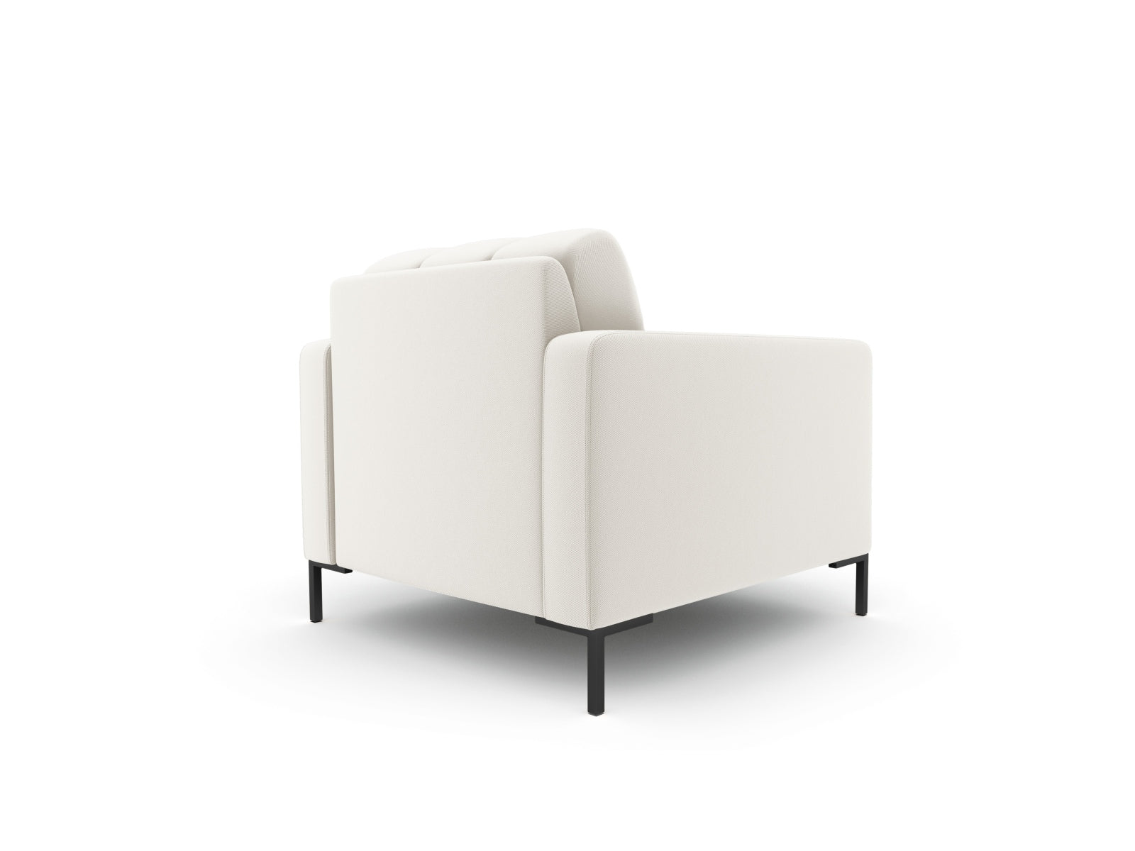 Mamaia Sessel 1 Sitz in Light Beige/Schwarz präsentiert im Onlineshop von KAQTU Design AG. Sessel ist von Micadoni