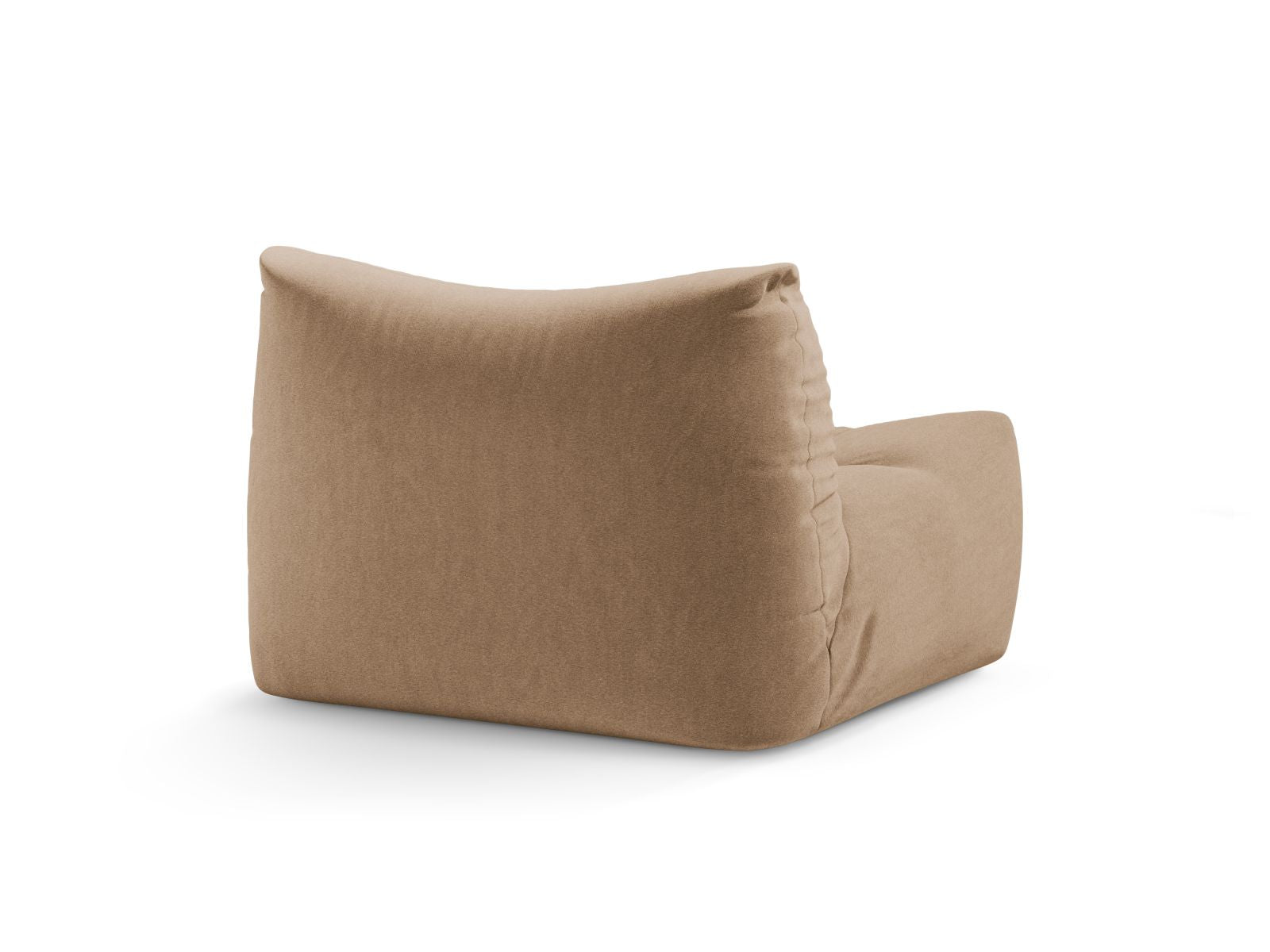 Eleganter 1-Sitzer Sessel Tove in warmem Sandton, ideal für entspannte Stunden und geschmackvolle Wohnräume.