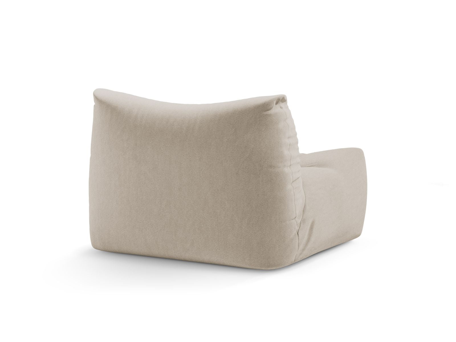 Eleganter 1-Sitzer Sessel Tove in sanftem Beige, ideal für entspannte Stunden und geschmackvolle Wohnräume, erhältlich bei Micadoni.