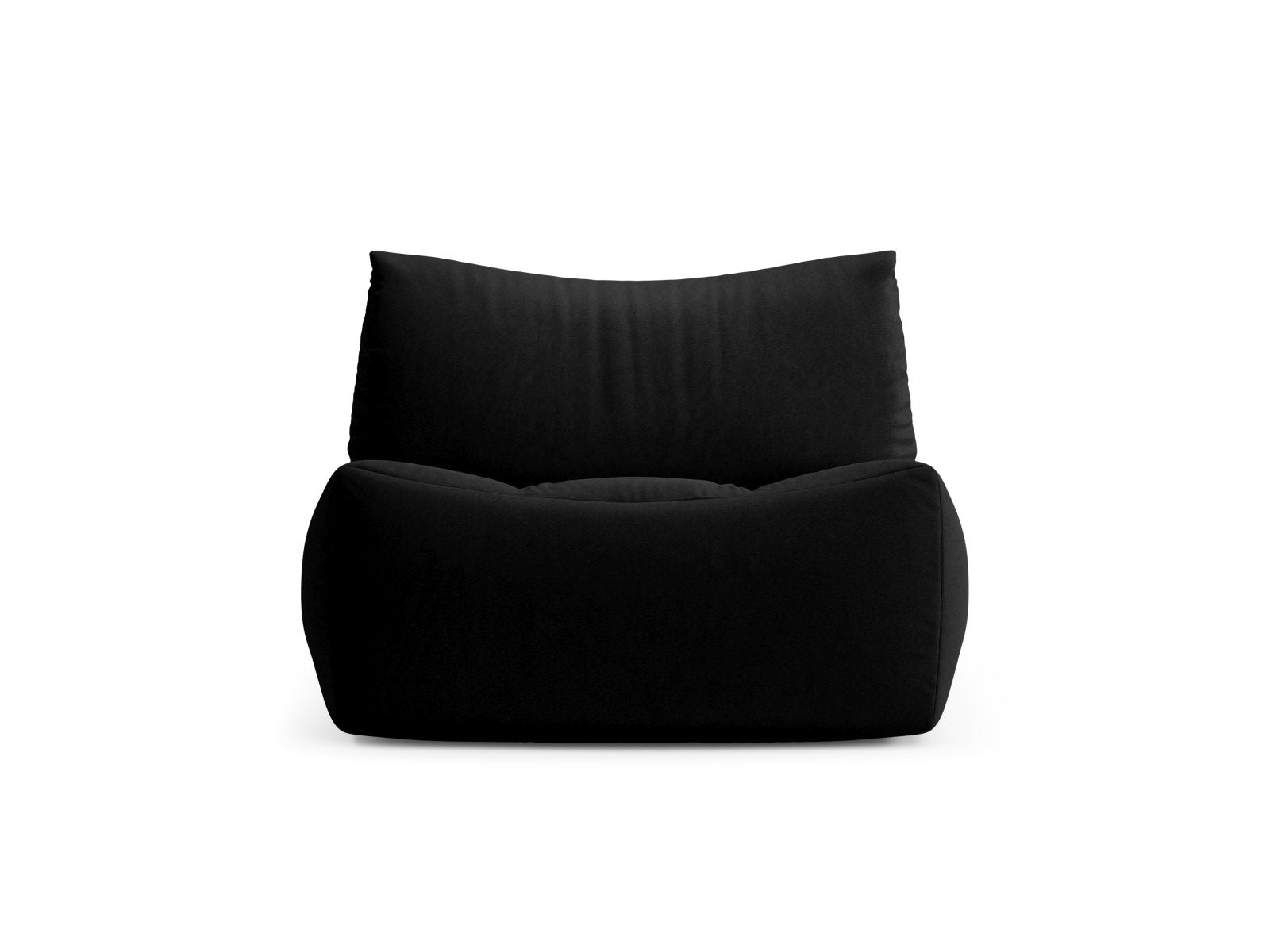 1-Sitzer Sessel Tove in Black-Casino präsentiert im Onlineshop von KAQTU Design AG. Sessel ist von Micadoni