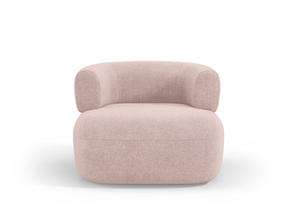 Jenny Sessel 1 Sitz in Powder Pink-Now or Never präsentiert im Onlineshop von KAQTU Design AG. Sessel ist von Micadoni