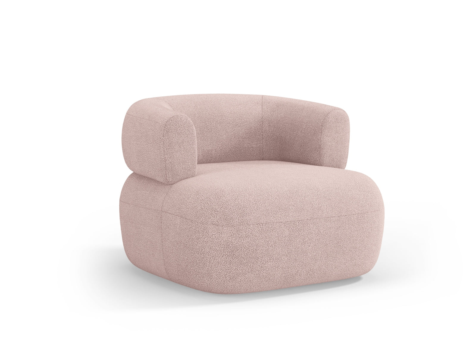 Jenny Sessel 1 Sitz in Powder Pink präsentiert im Onlineshop von KAQTU Design AG. Sessel ist von Micadoni