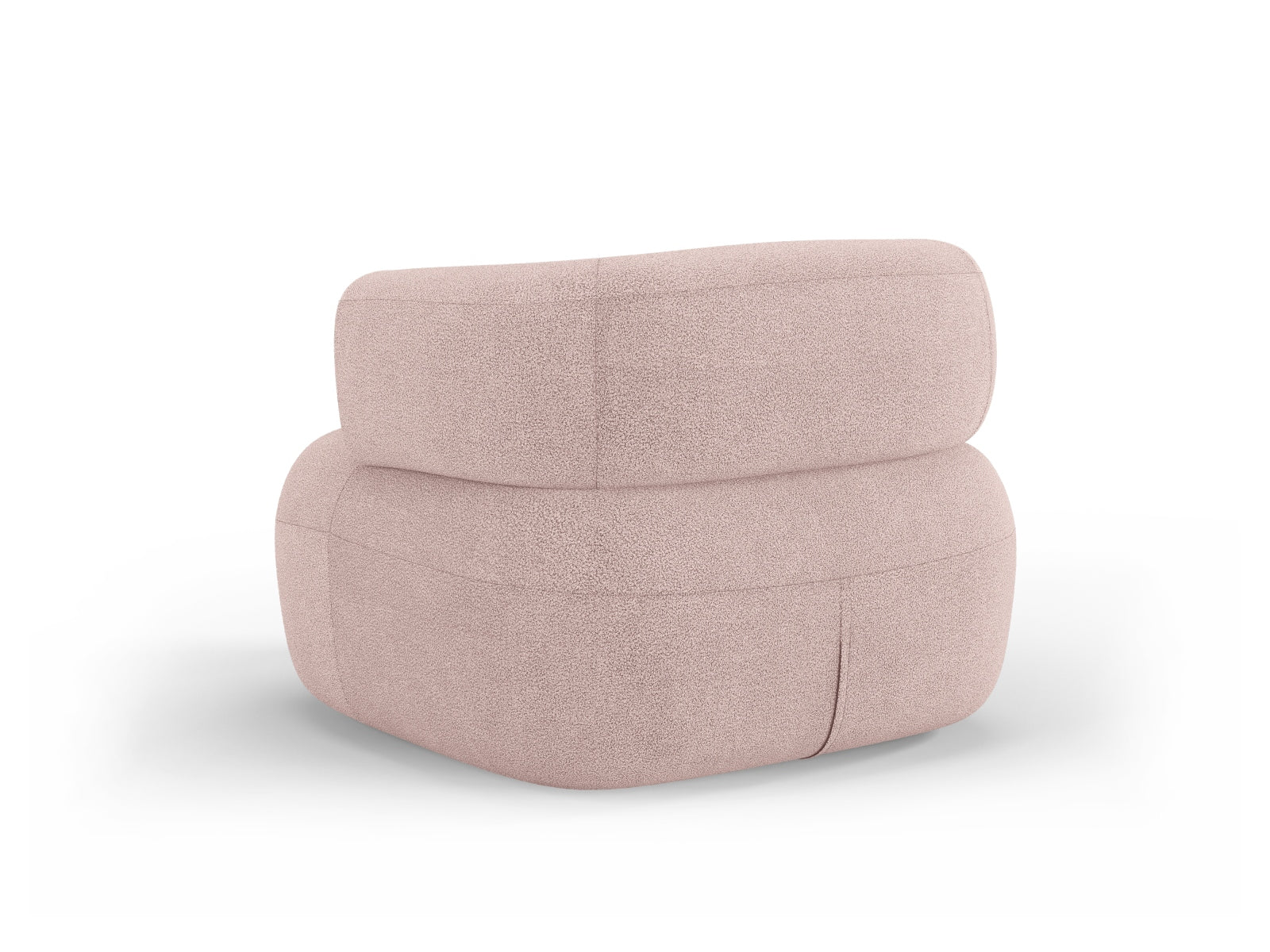 Jenny Sessel 1 Sitz in Powder Pink präsentiert im Onlineshop von KAQTU Design AG. Sessel ist von Micadoni