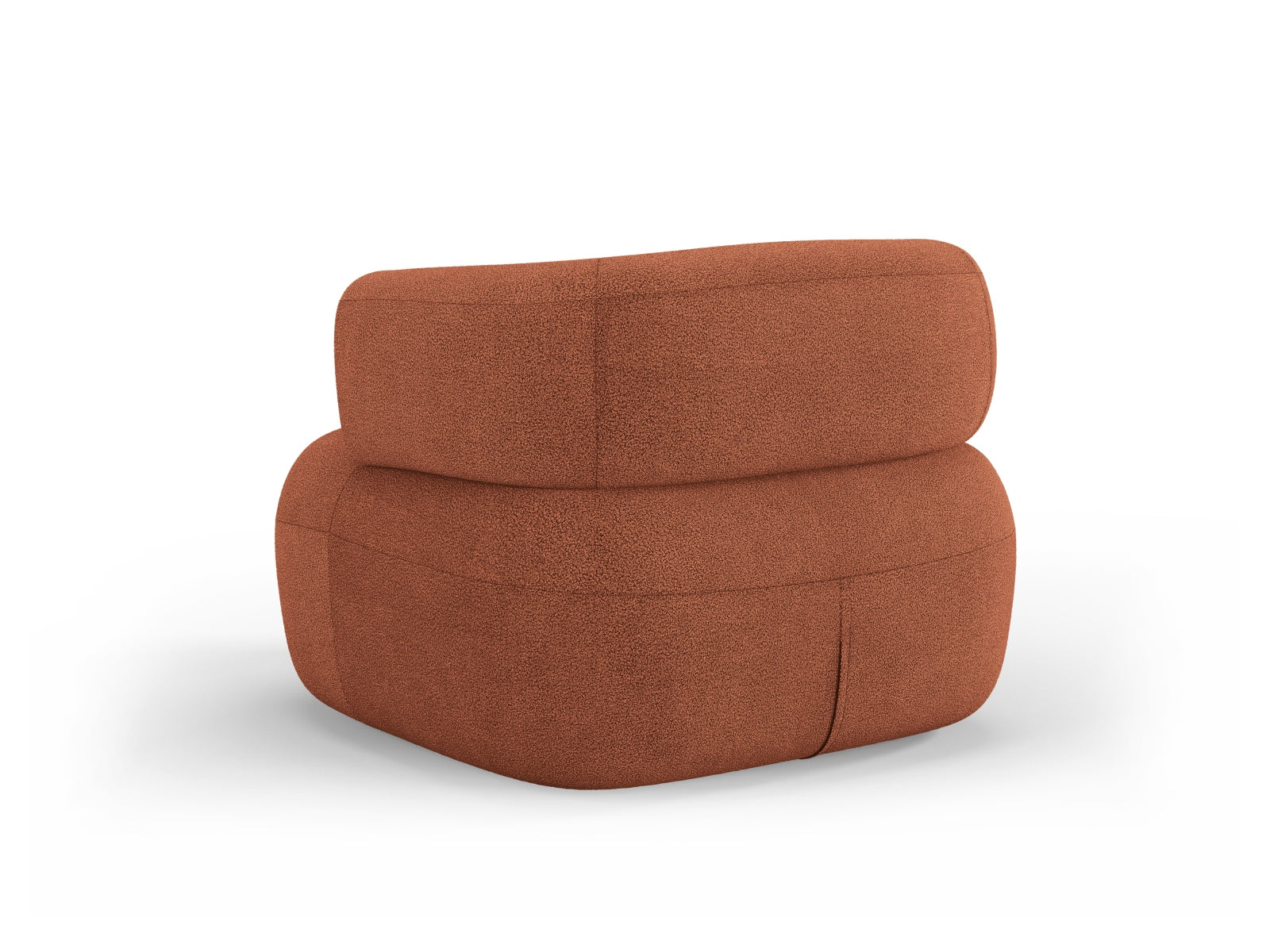 Jenny Sessel 1 Sitz in Brick präsentiert im Onlineshop von KAQTU Design AG. Sessel ist von Micadoni