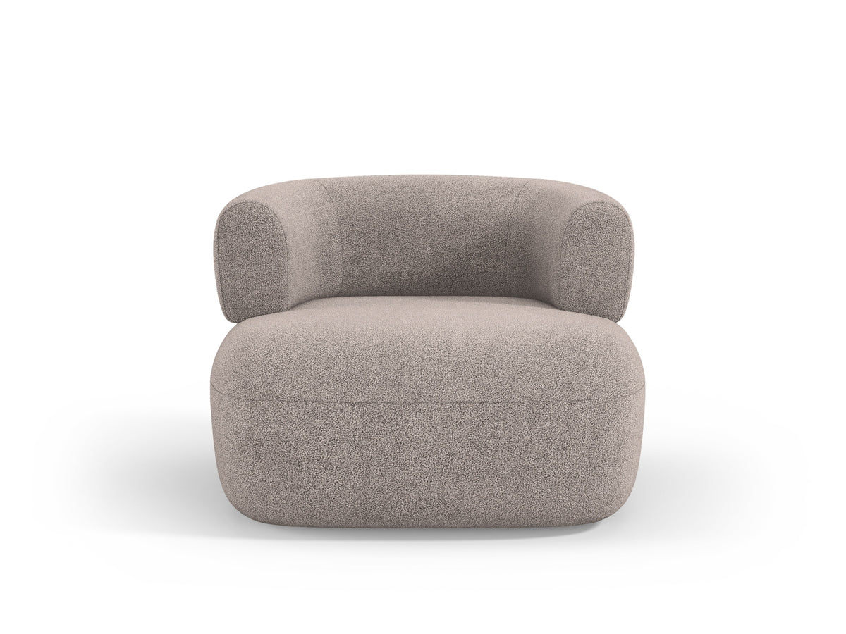 Jenny Sessel 1 Sitz in Light Brown-Now or Never präsentiert im Onlineshop von KAQTU Design AG. Sessel ist von Micadoni