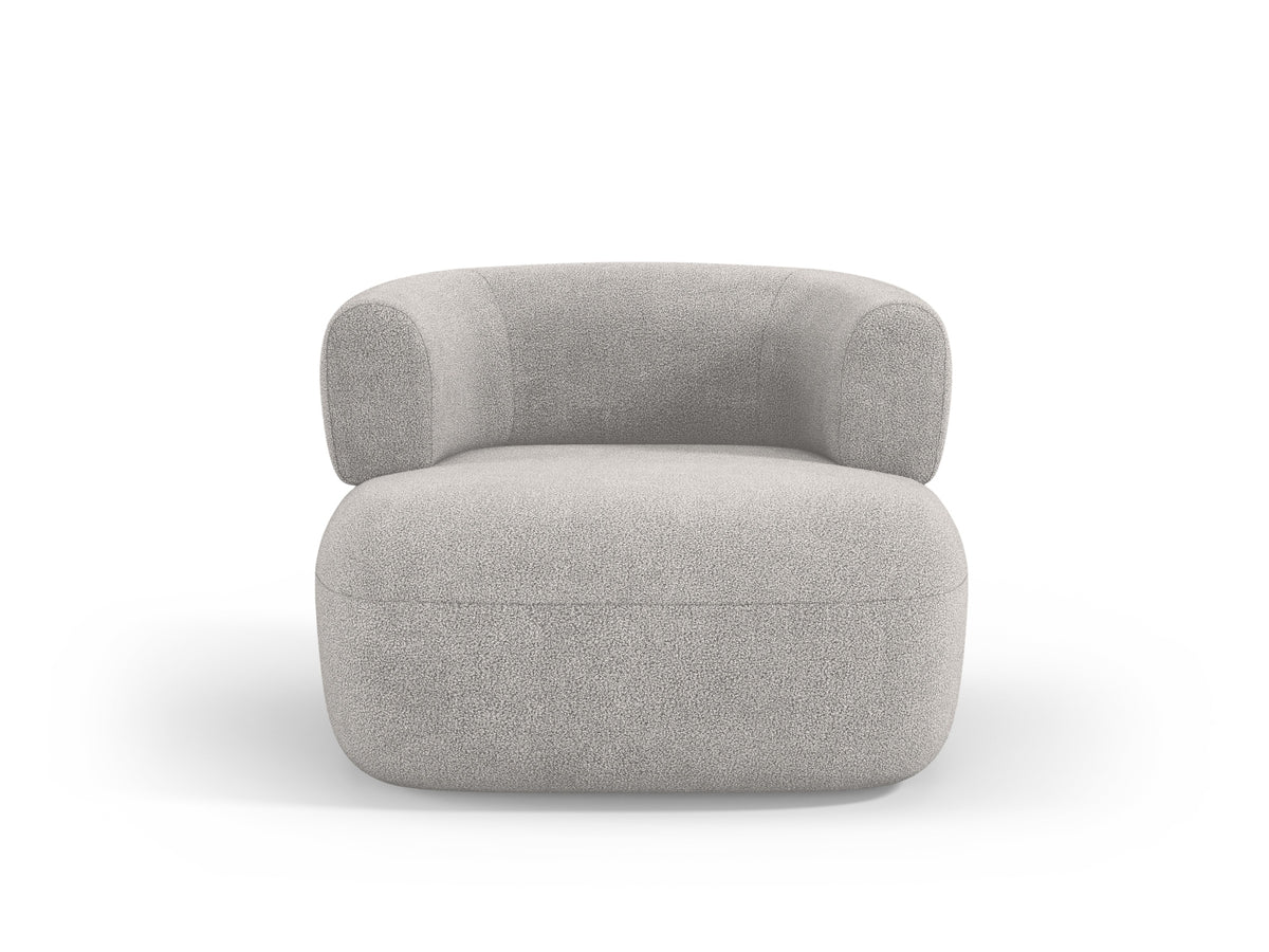 Jenny Sessel 1 Sitz in Light Grey-Now or Never präsentiert im Onlineshop von KAQTU Design AG. Sessel ist von Micadoni