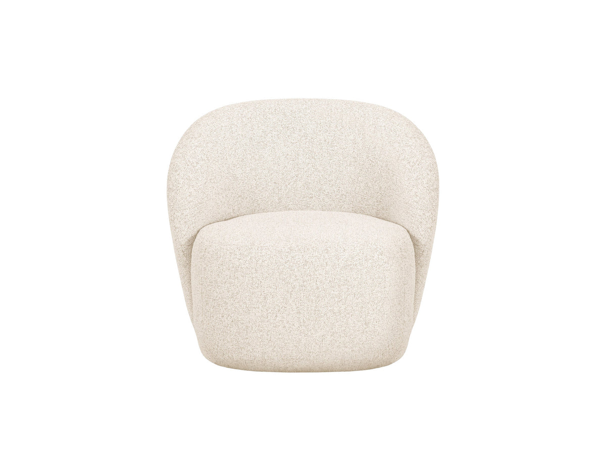 1-Sitzer Sessel Corey in Light Beige Melange-Puente präsentiert im Onlineshop von KAQTU Design AG. Sessel ist von Micadoni