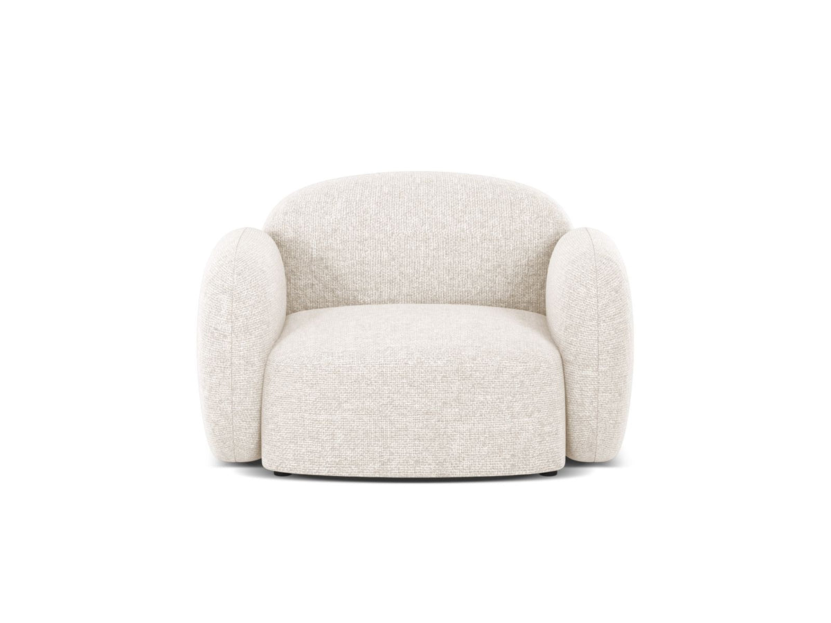 1-Sitzer Sessel Blair in Light Beige-Eden präsentiert im Onlineshop von KAQTU Design AG. Sessel ist von Micadoni