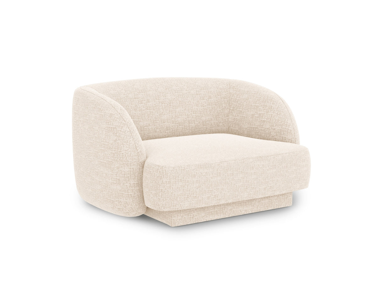 Miley Sessel 1 Sitz in Ivory-Eden präsentiert im Onlineshop von KAQTU Design AG. Sessel ist von Micadoni