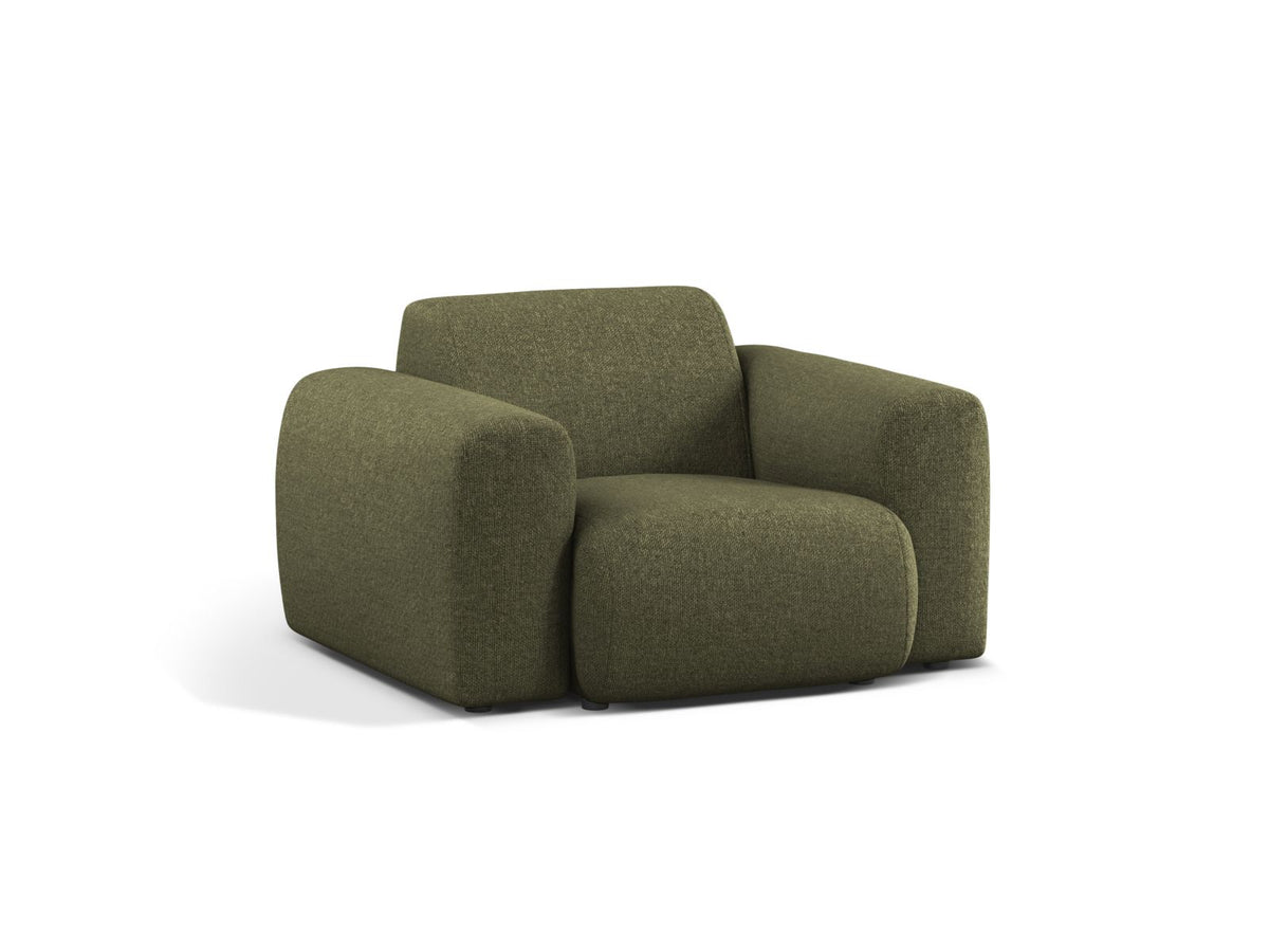 1-Sitzer Sessel Molino in Green-Eden präsentiert im Onlineshop von KAQTU Design AG. Sessel ist von Micadoni