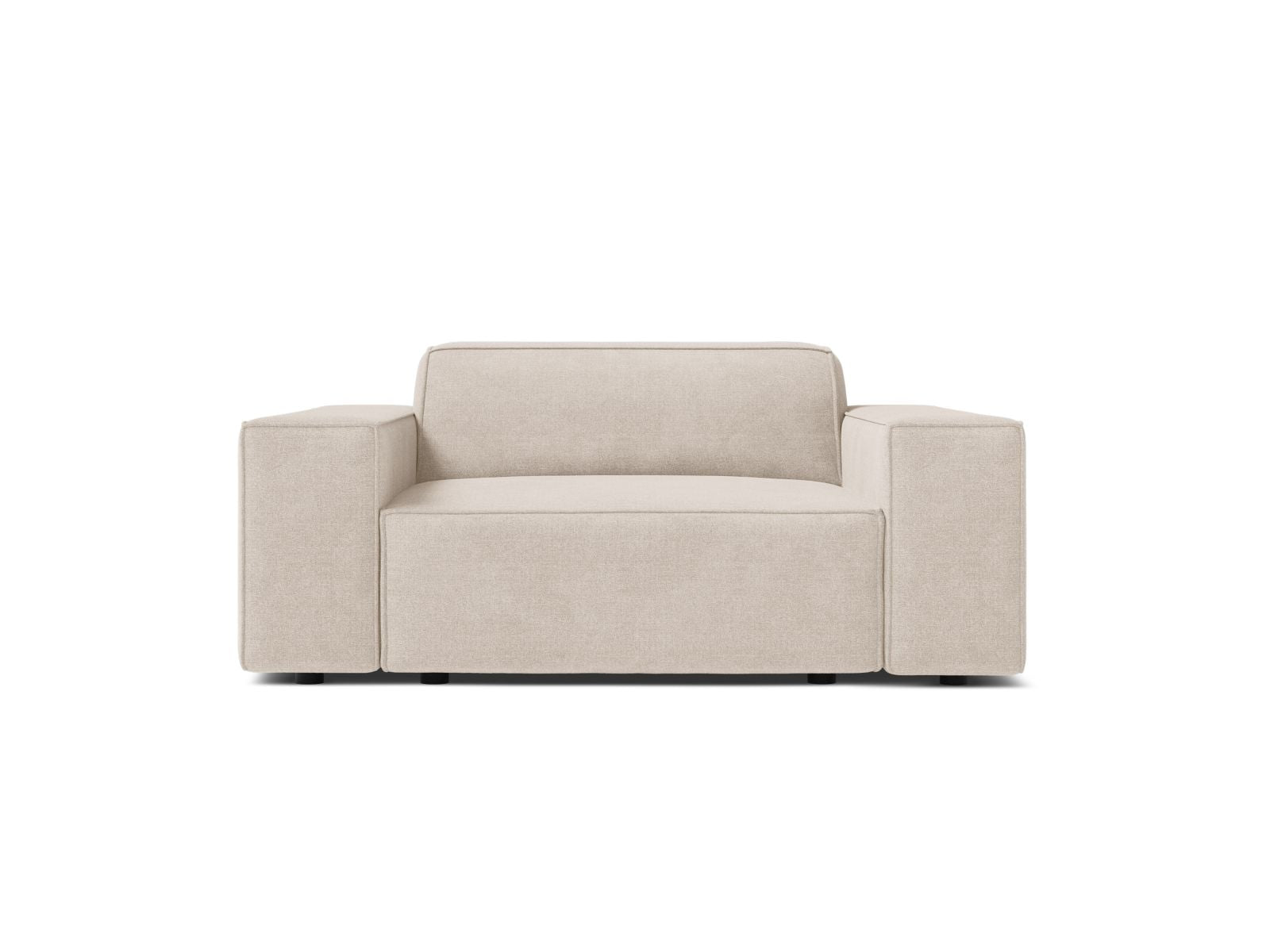 1-Sitzer Sessel Jodie in Beige-Liberty präsentiert im Onlineshop von KAQTU Design AG. Sessel ist von Micadoni