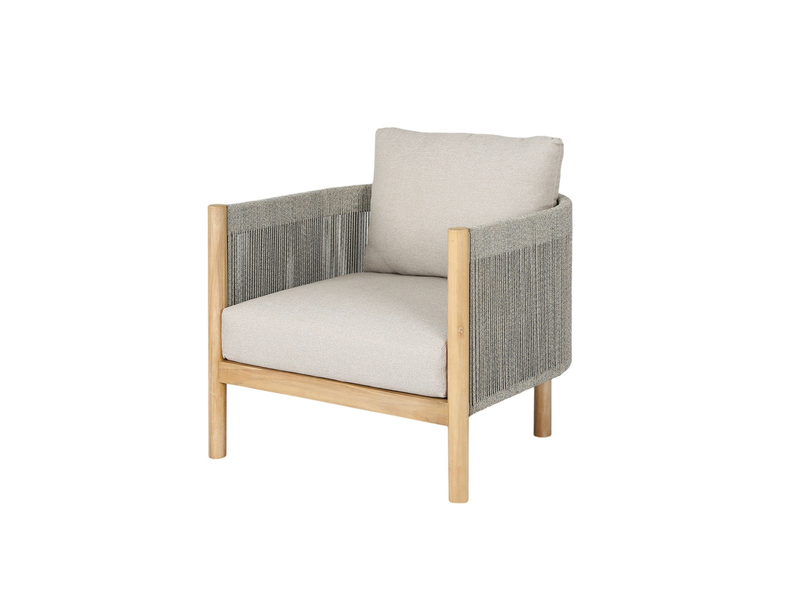 Outdoor Sessel Majorelle 1-Sitzer, 75x78x67 in  präsentiert im Onlineshop von KAQTU Design AG. Outdoor-Sessel ist von Micadoni