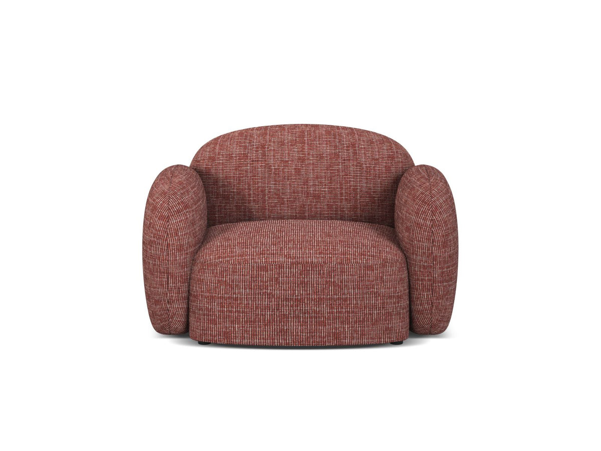 1-Sitzer Sessel Blair in Red-Baltimore präsentiert im Onlineshop von KAQTU Design AG. Sessel ist von Micadoni