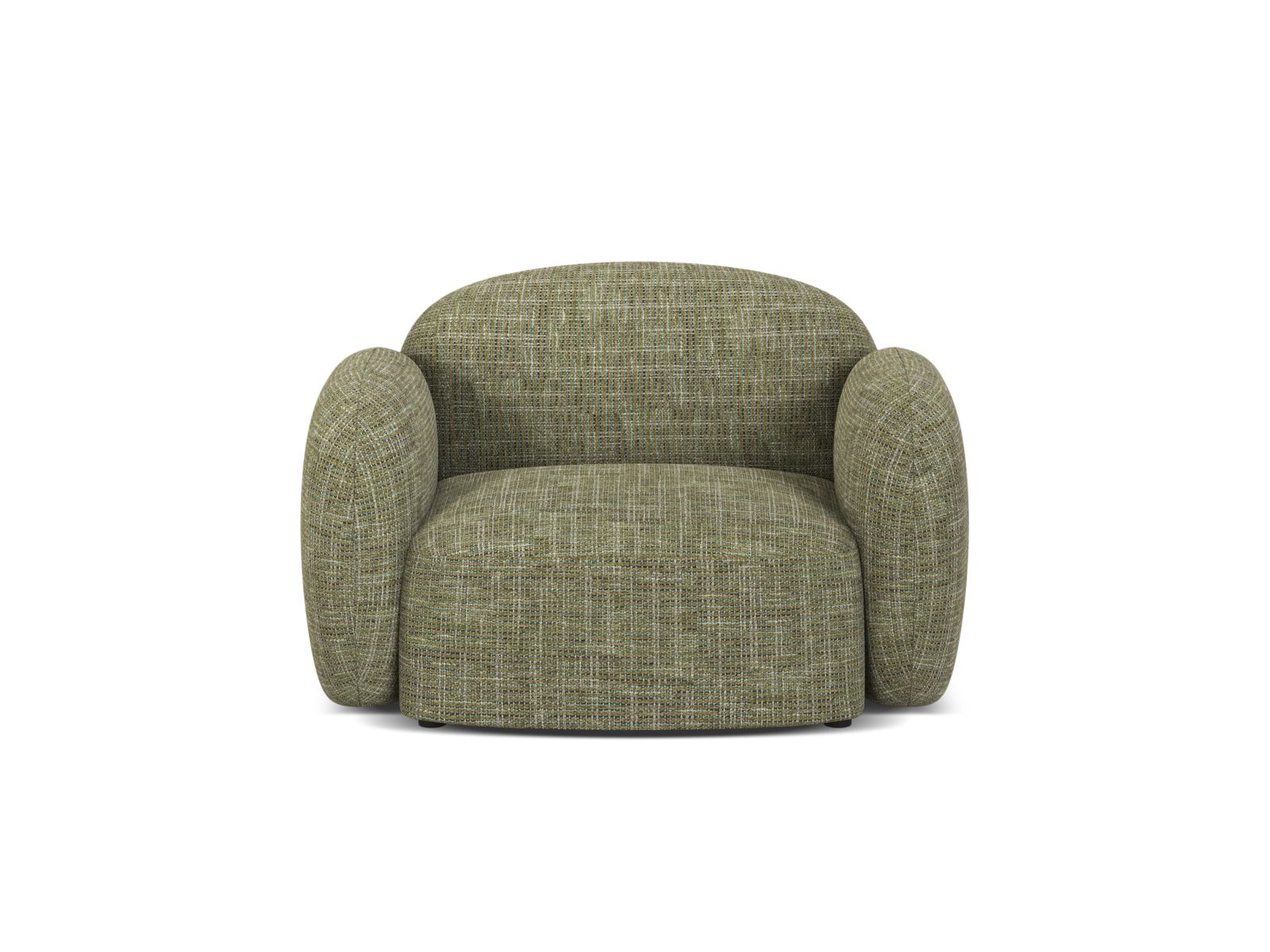 1-Sitzer Sessel Blair in Olive-Baltimore präsentiert im Onlineshop von KAQTU Design AG. Sessel ist von Micadoni