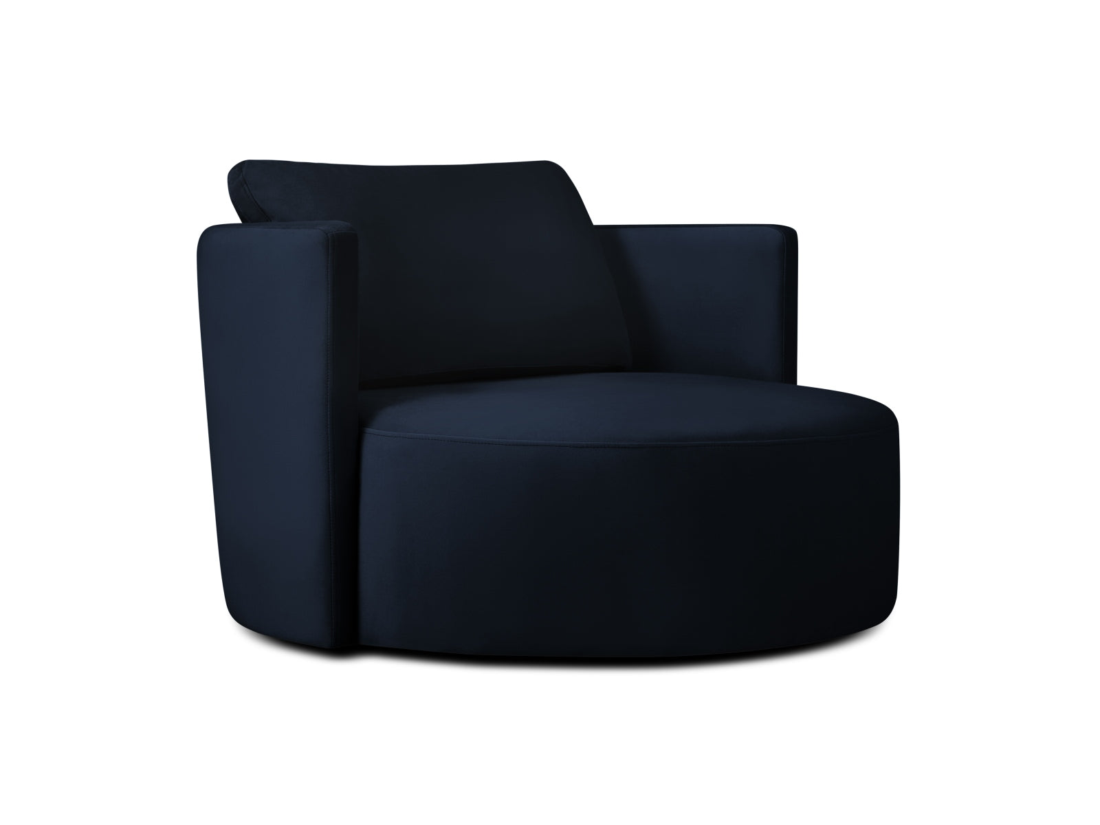 Bliss Swivel Velour Armchair 1 Sitzer in Royal Blue präsentiert im Onlineshop von KAQTU Design AG. Sessel ist von Micadoni