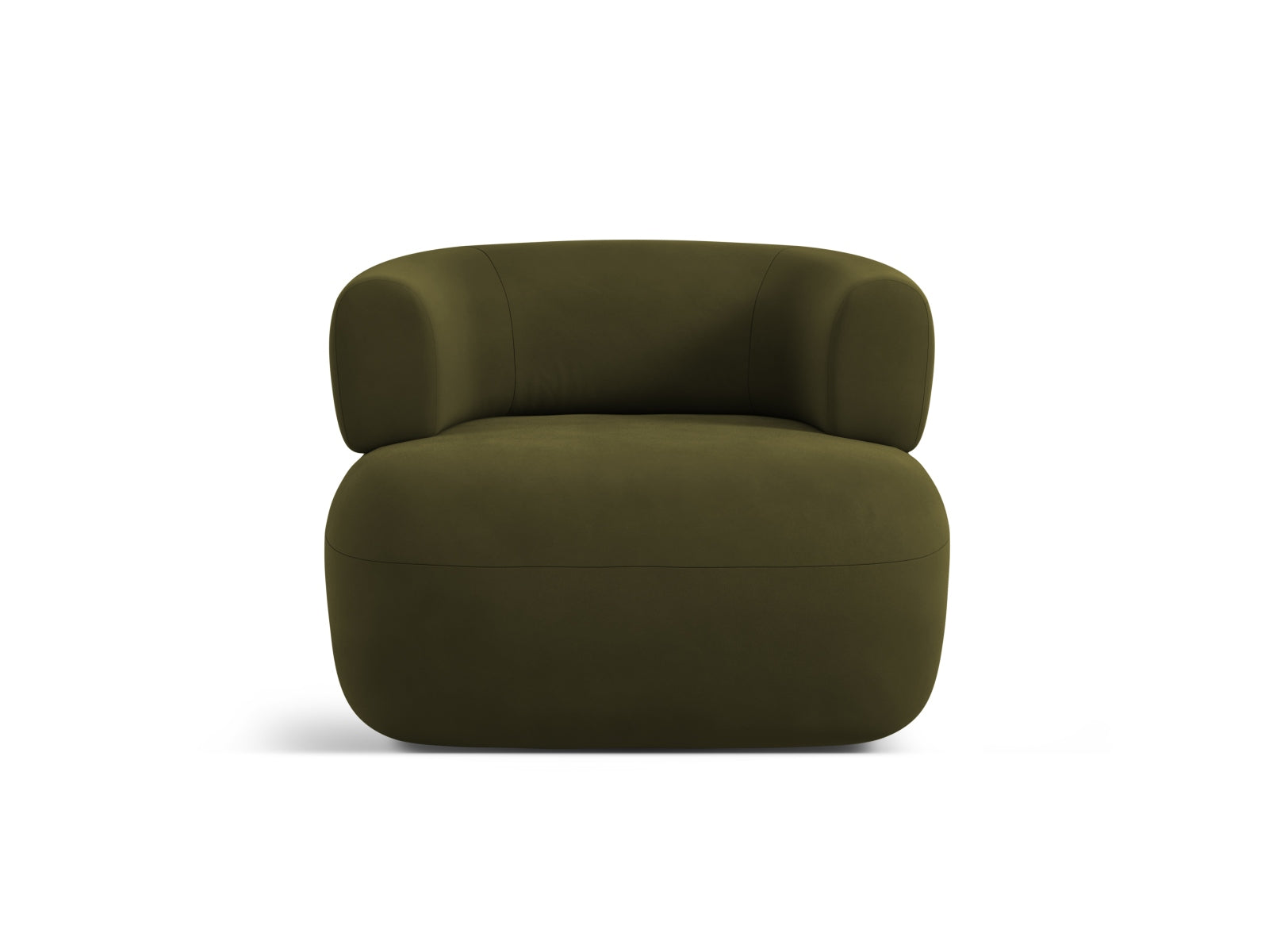 Jenny Velour Sessel 1 Sitz in Green-Salvador präsentiert im Onlineshop von KAQTU Design AG. Sessel ist von Micadoni